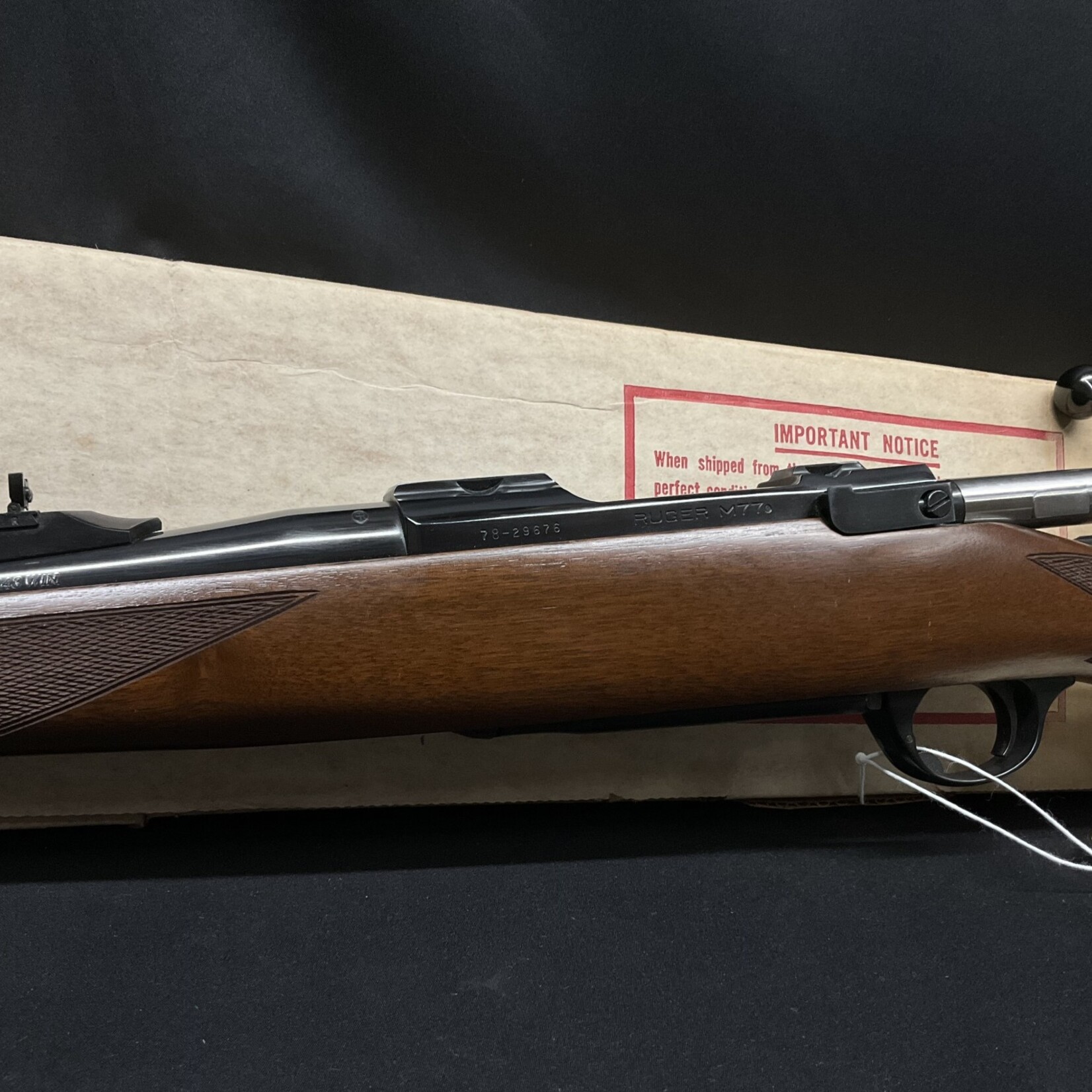 Ruger M77 .243, Serial # 78-29676 With Original Box