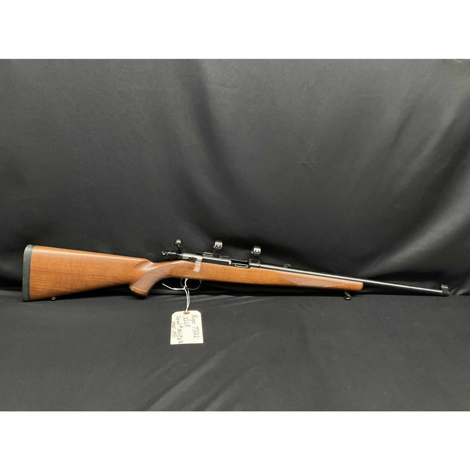 Ruger 77/22, 22 LR, Serial # 701-13696, Year 1991