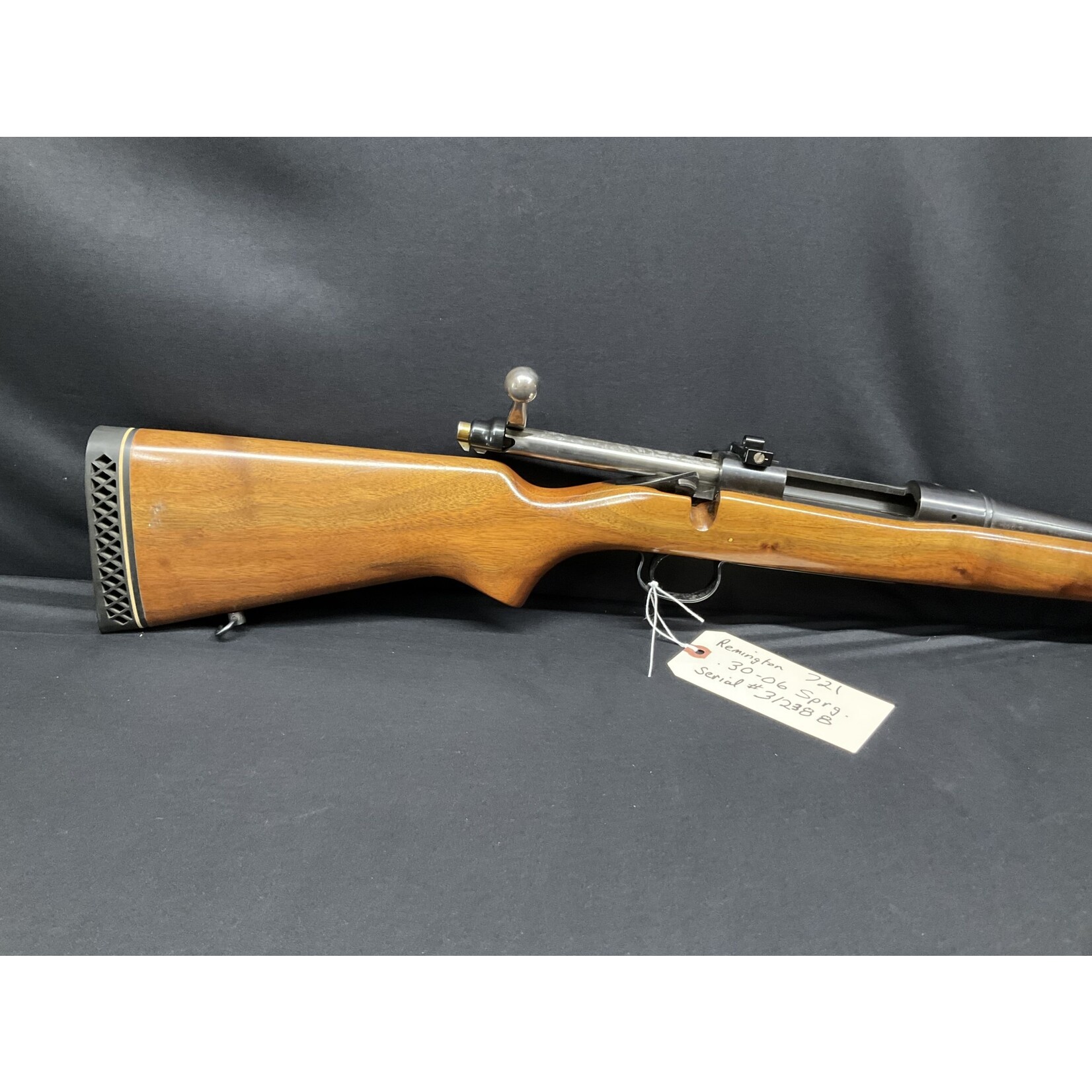 Remington Model 721, .30-06 Sprg., Serial # 312388