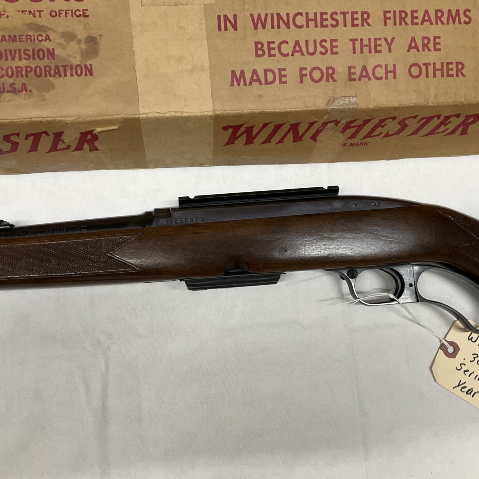 Winchester Model 88, .308 Win., Serial # 125697A, Year 1961, W/Box