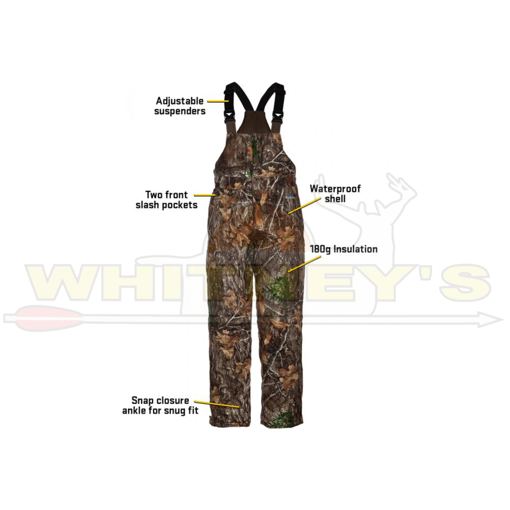 Shield Series Blocker Outdoors Drencher Insulated BIB