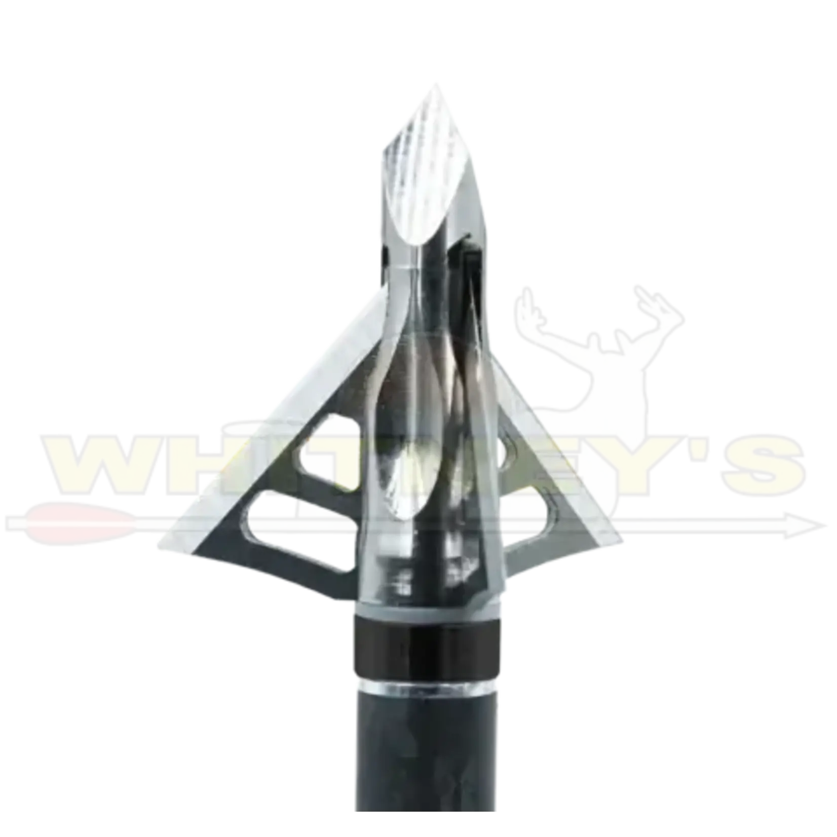 Muzzy Products Muzzy Trocar TI Crossbow Broadheads, 3pk