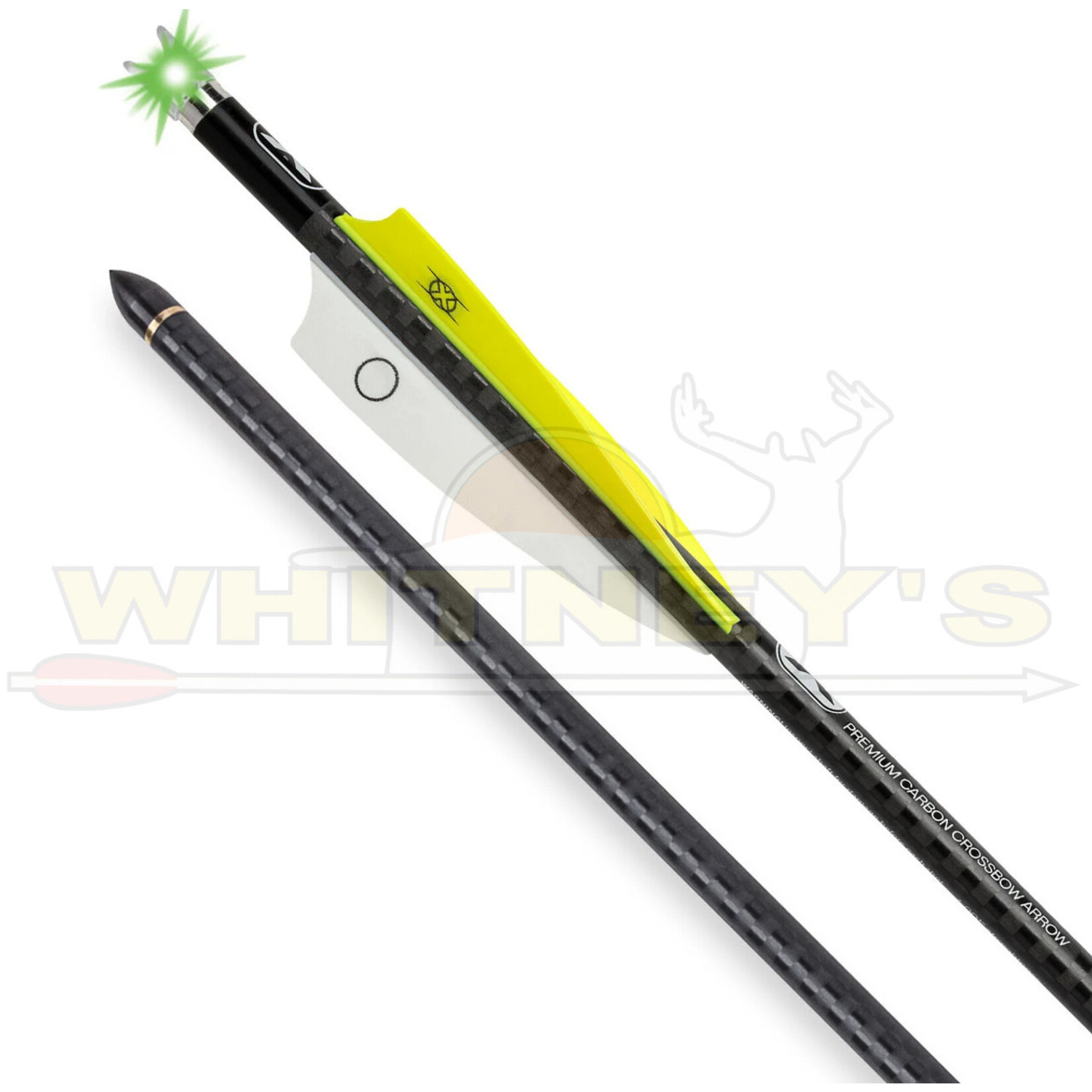 TenPoint TenPoint 16" EVO-X Alpha-Blaze Lighted CenterPunch16 Premium Carbon Crossbow Arrows, 3PK