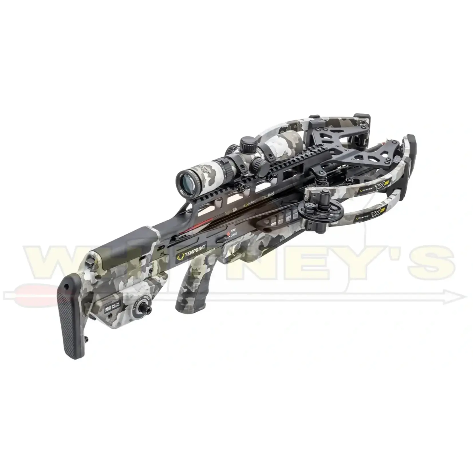 TenPoint TenPoint TX28 Rangemaster 100 Camo Scope Package, Vektra