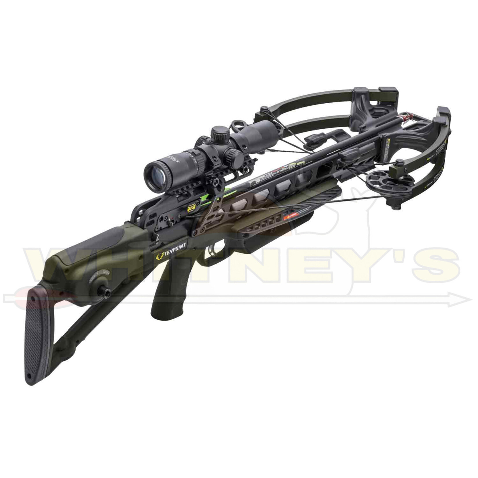 TenPoint TenPoint Turbo X Acuslide Rangemaster 100 Camo Scope Package,