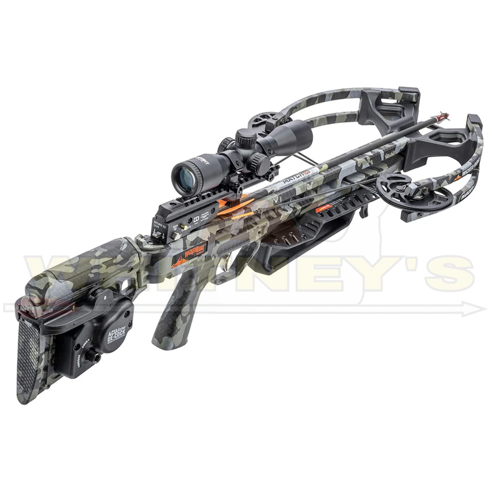 Wicked Ridge Wicked Ridge Invader M1 Acudraw 50 Proview 400 Scope, Peak Camo