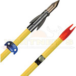 AMS AMS Bowfishing Lava Crux Carbon Cored Fiberglass Arrow Shaft W/AnKor FX Point & AMS Saftey Slide
