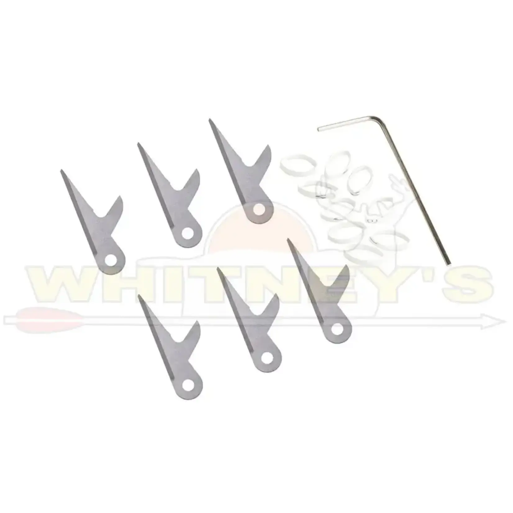 Swhacker Swhacker 2-Blade 125gr. 2" Cut Steel Replacement Blades, 6PK- 245