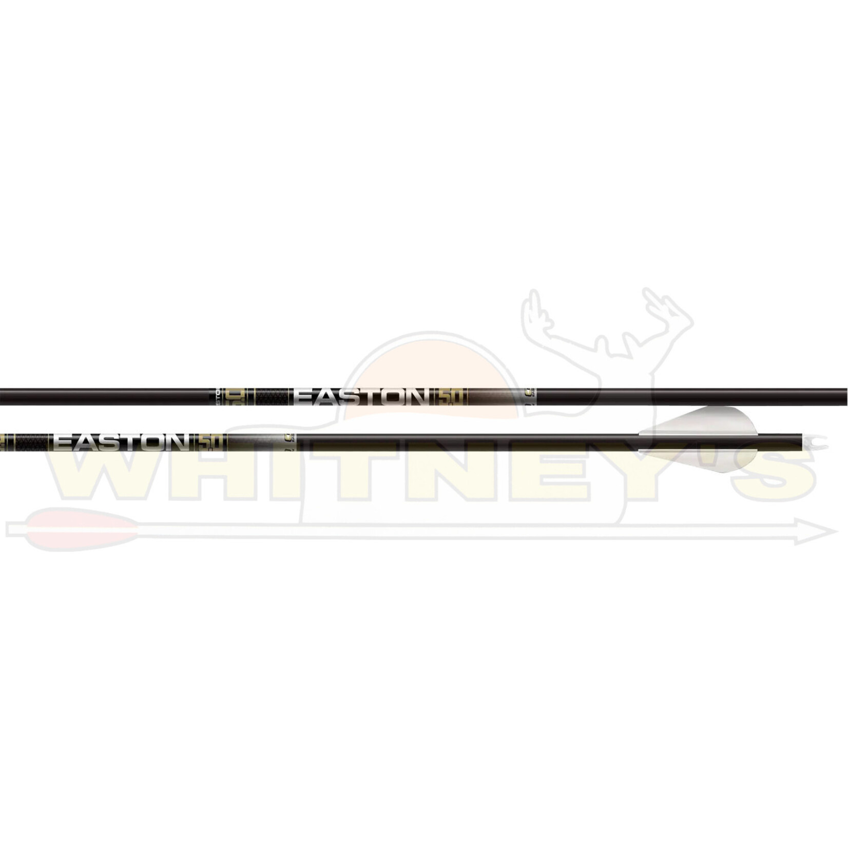 EASTON Easton 5.0 2" Blazer Vanes Arrows, 6PK