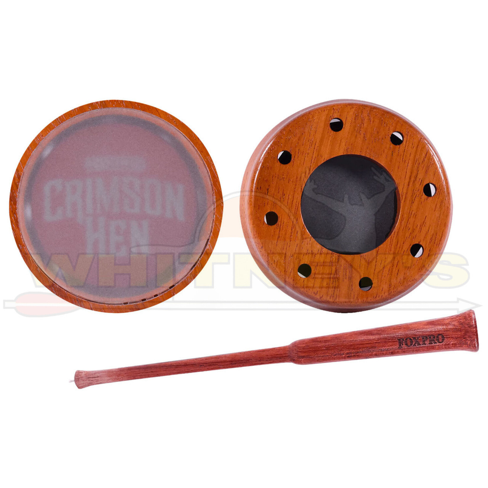 Foxpro Inc. Foxpro Crimson Hen Tip Over Glass/Slate Call