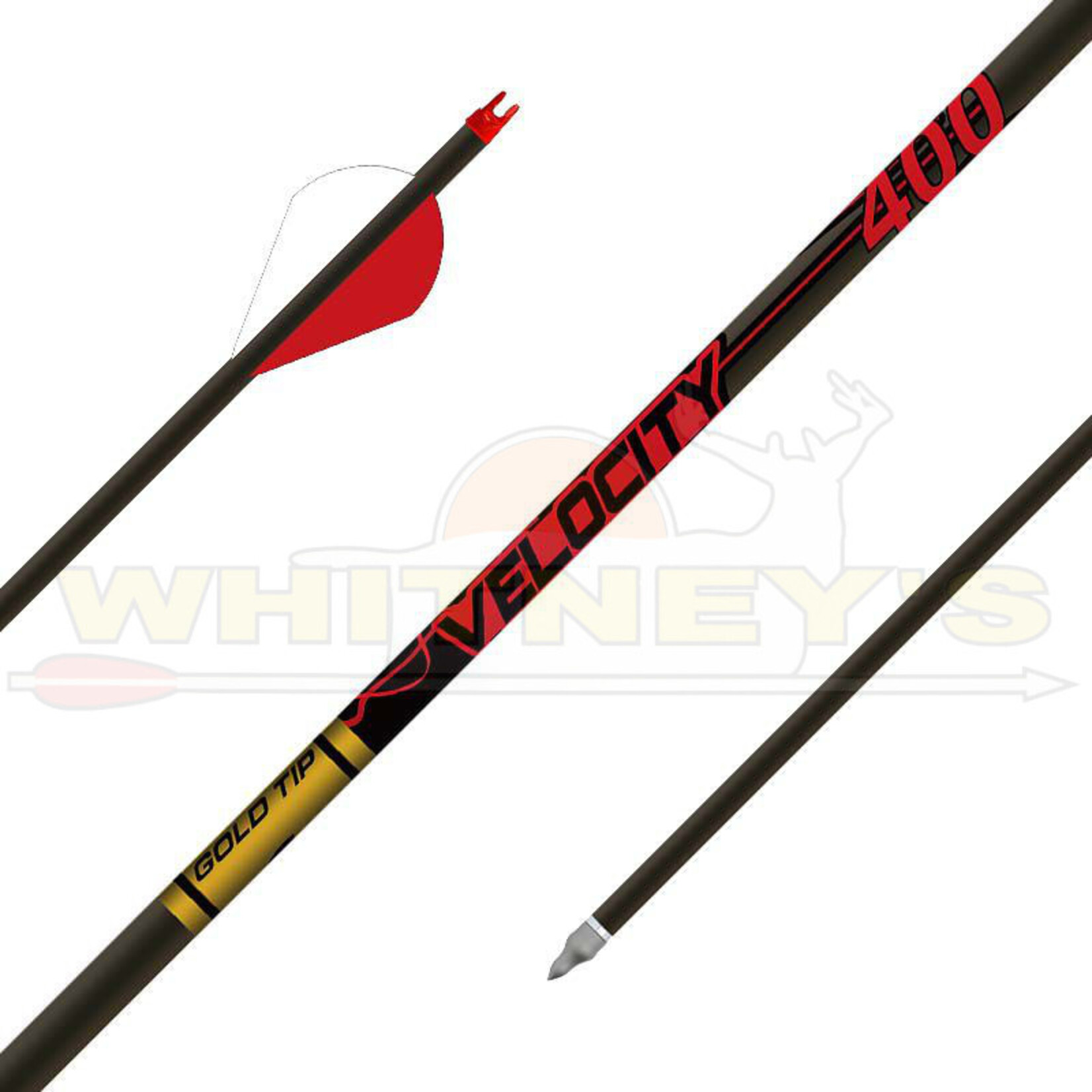 Gold Tip Gold Tip Velocity 300 Arrows, 6PK