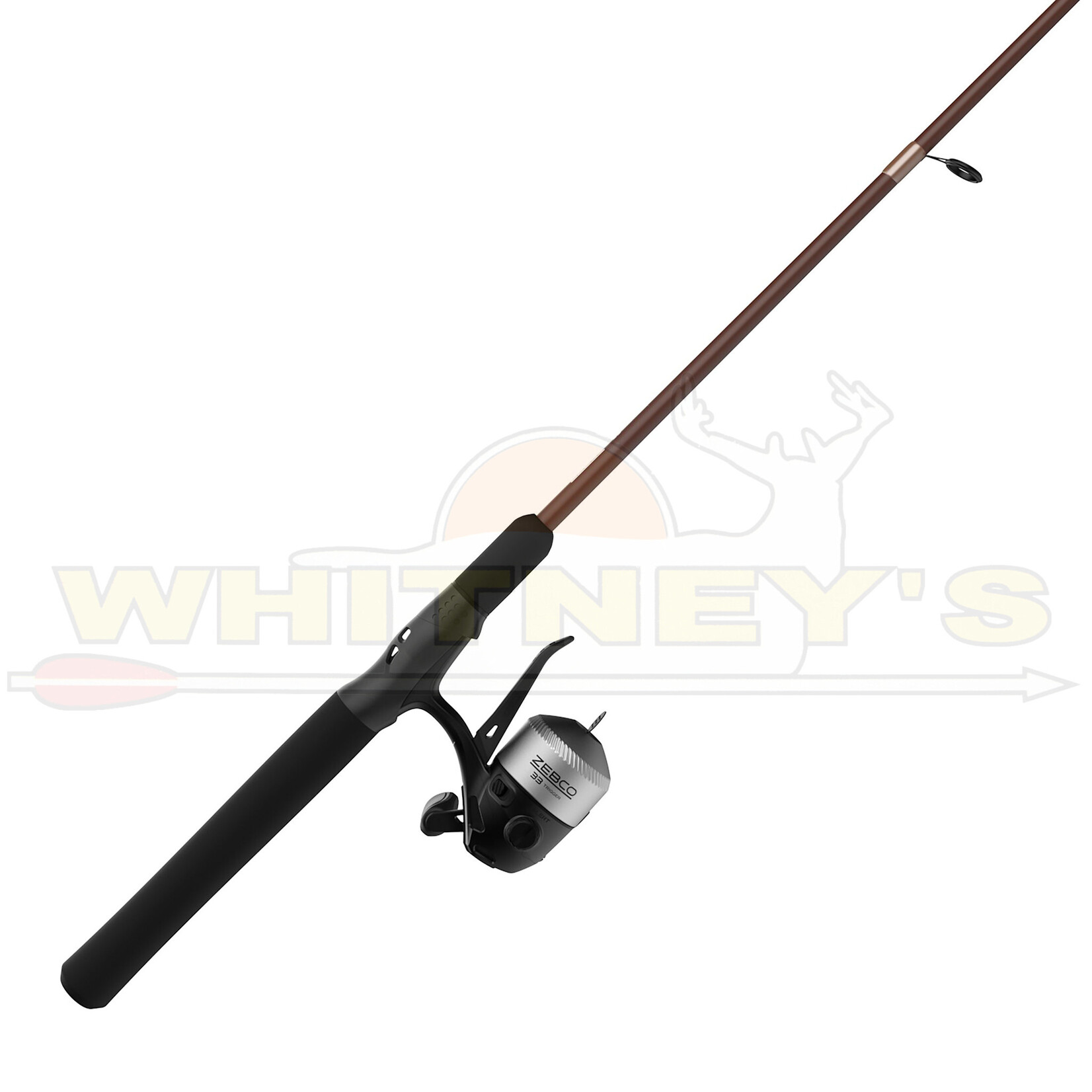 Zebco Zebco 33 Micro Trigger Trout 6'6" Spincast Combo w/Trout Magnet Tackle