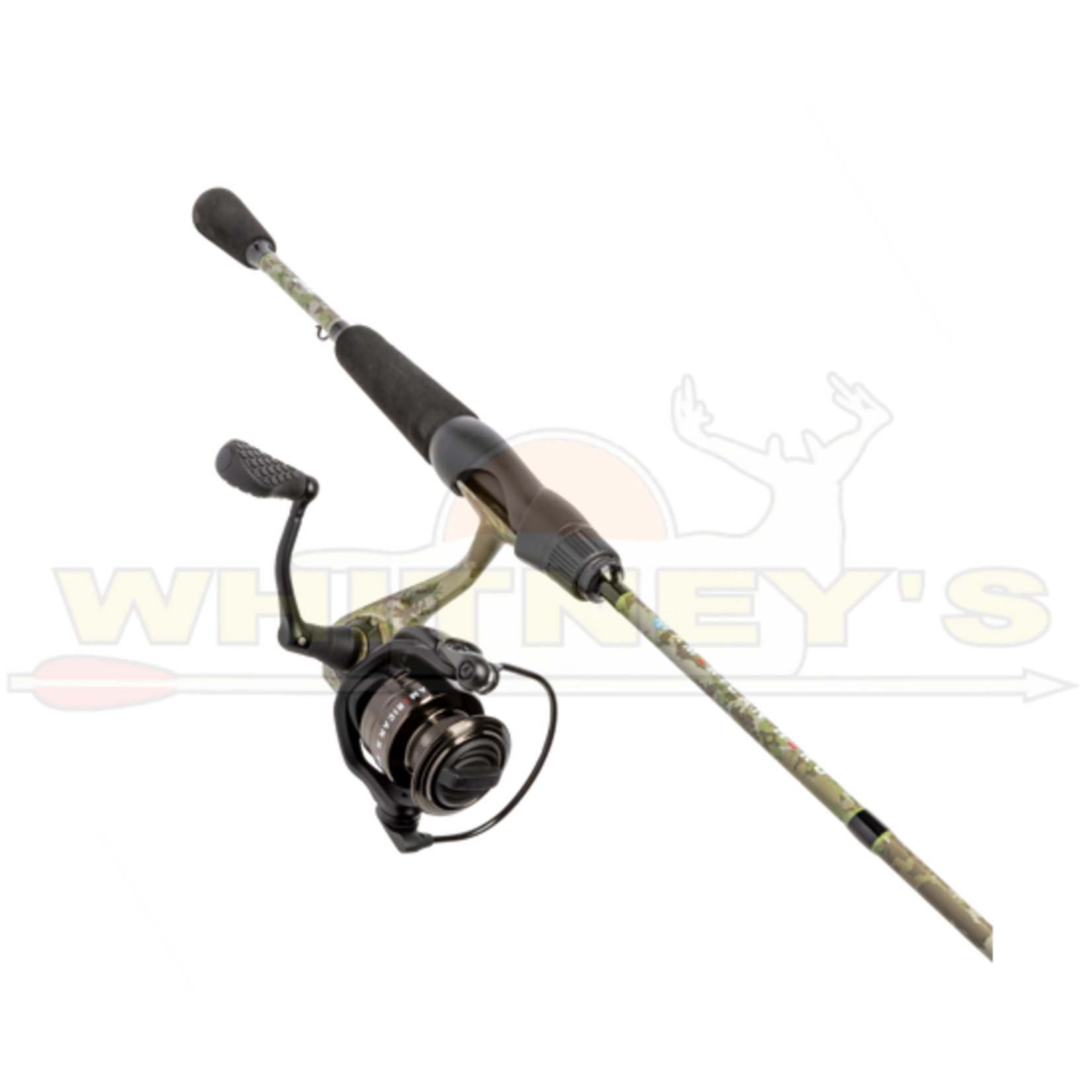 Lew's Lew's American Hero 7" Camo Spinning Combo, 2pc.