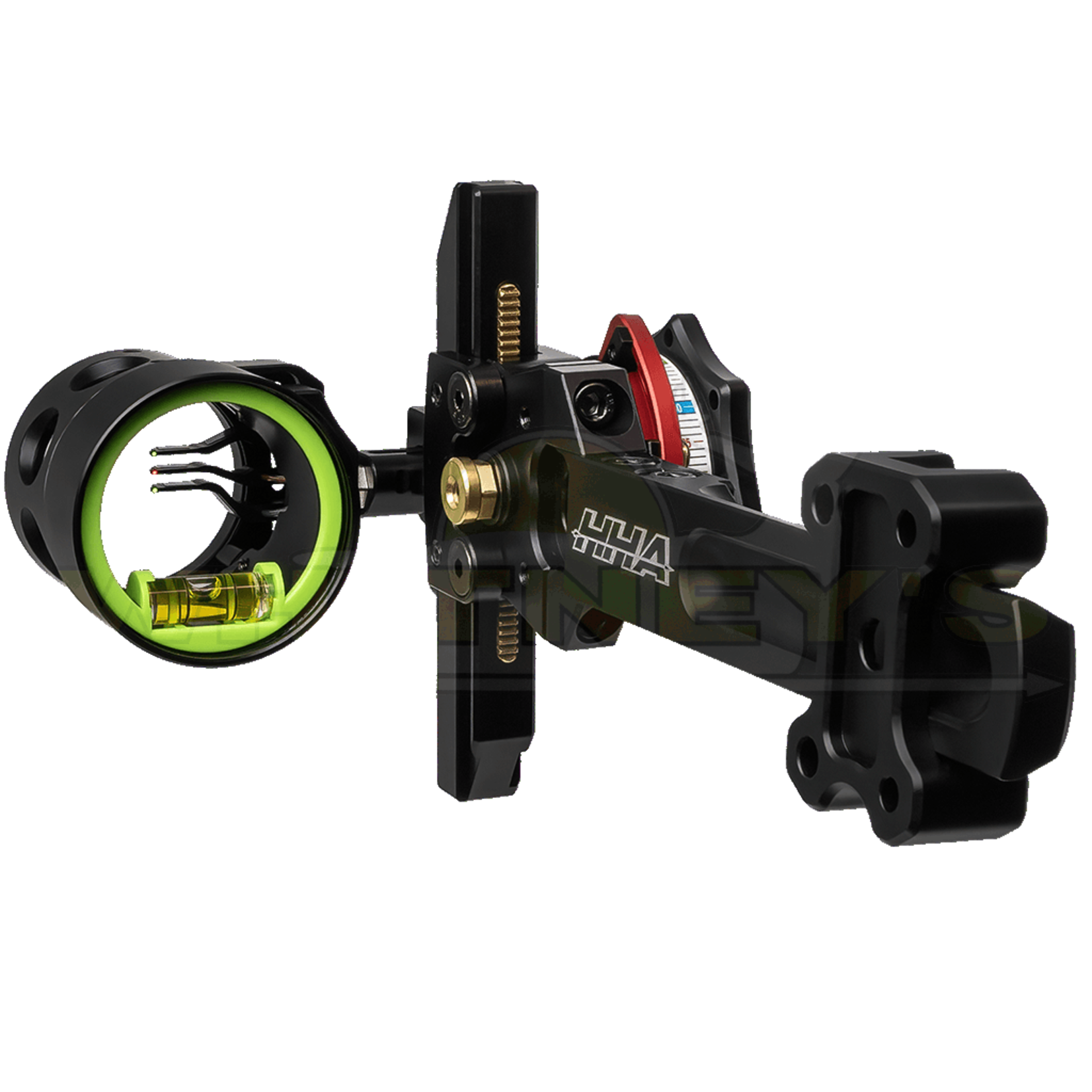 HHA Sports HHA NYTRX X3 3-Pin 4"-5" Dovetail .010 Sight, RH