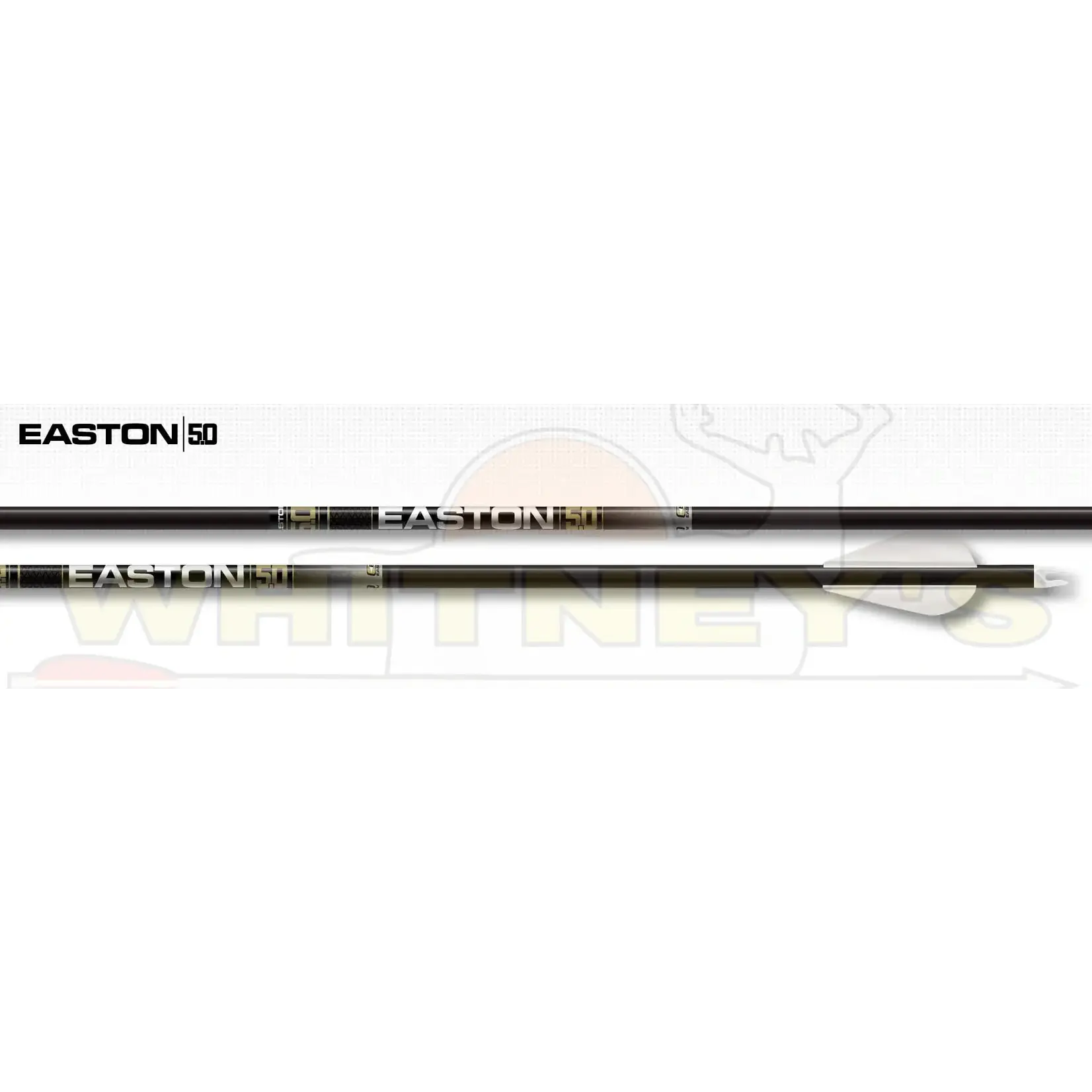 EASTON Easton 5.0 2" Blazer Vanes Arrows, 6PK