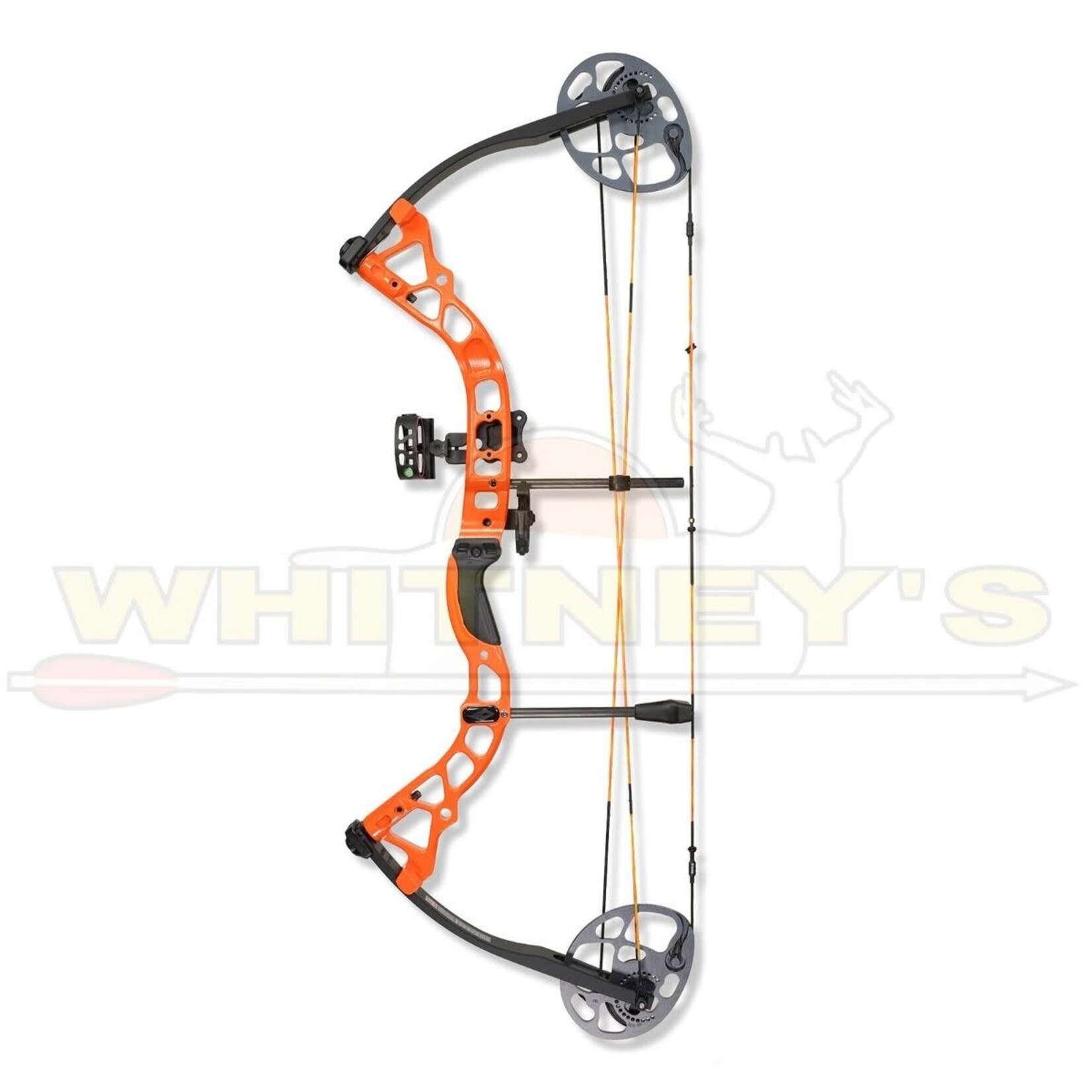 Diamond Refurbished - Diamond by Bowtech Prism 5-55# Bright Orange Right Hand