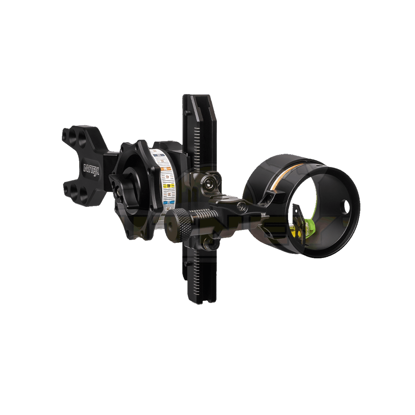 HHA Sports HHA NYTRX X2 2-Pin Side Mount Sight, Green & Yellow Pins