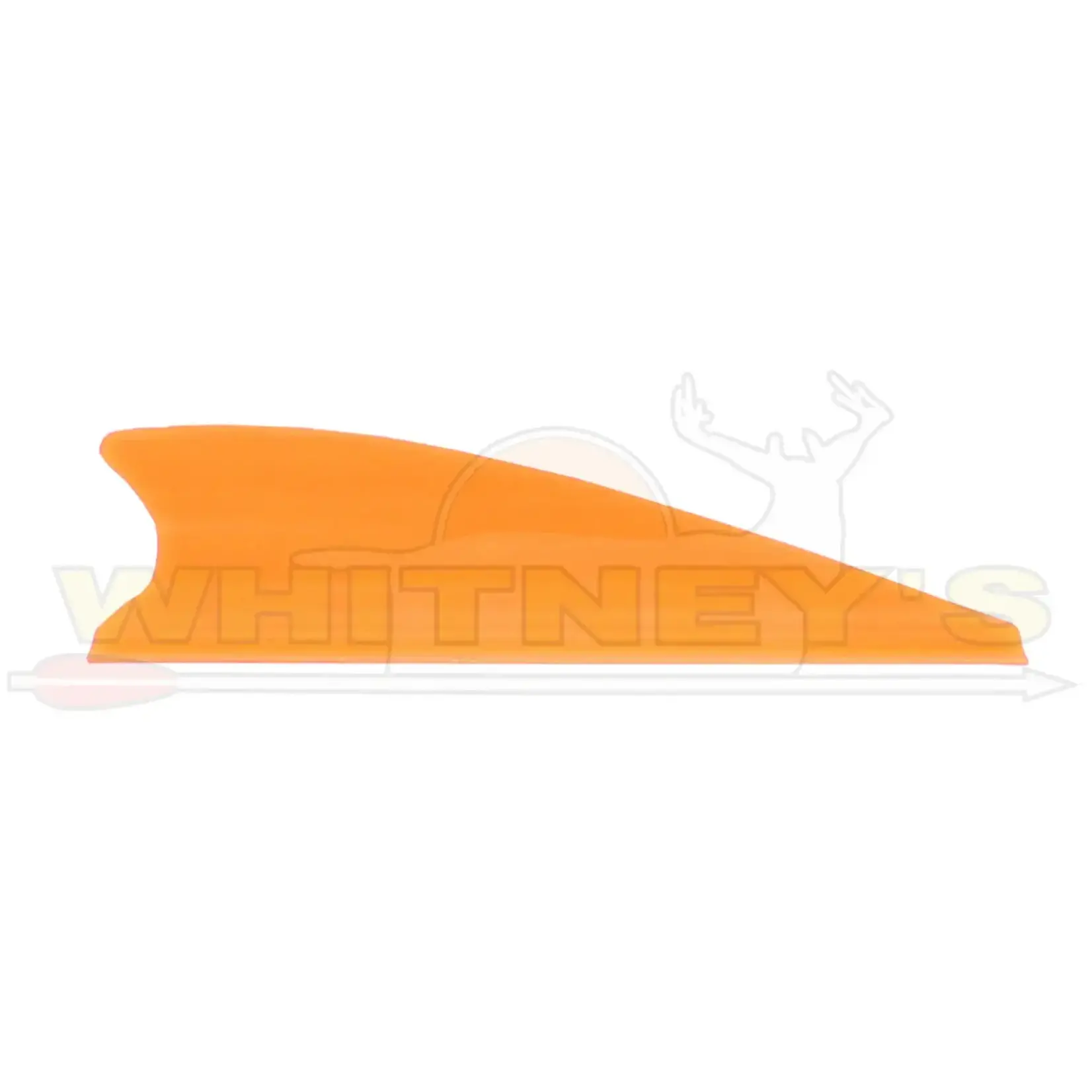TAC Tac 2" Matrix Orange Vanes, 36PK- 1094