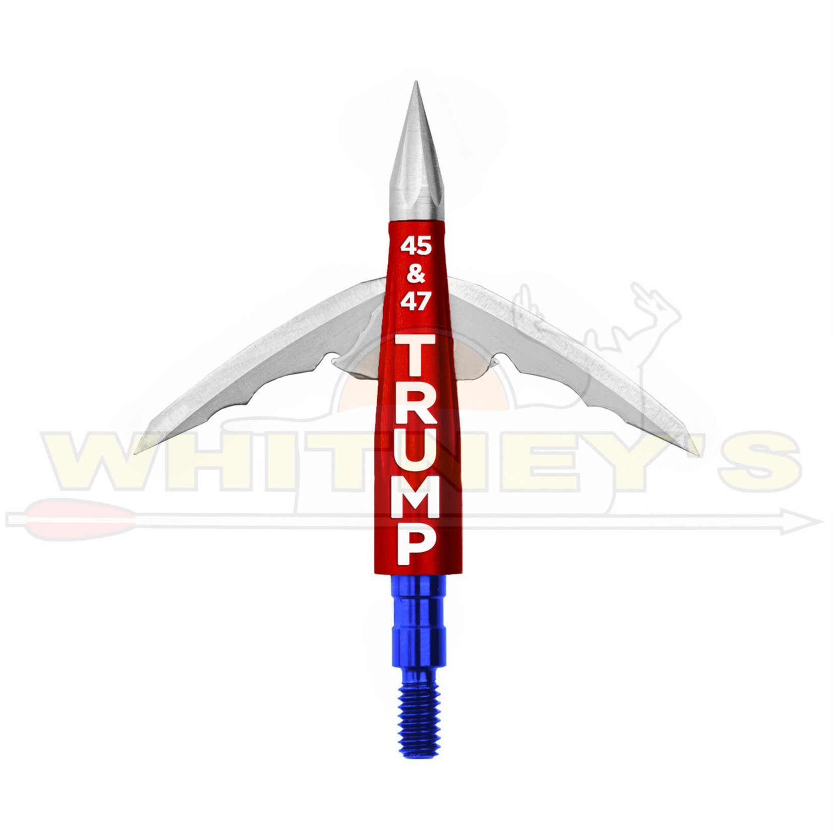 Bowmar Archery Bowmar Beast 2" 125gr.  Broadheads- TRUMP Edition, 3PK