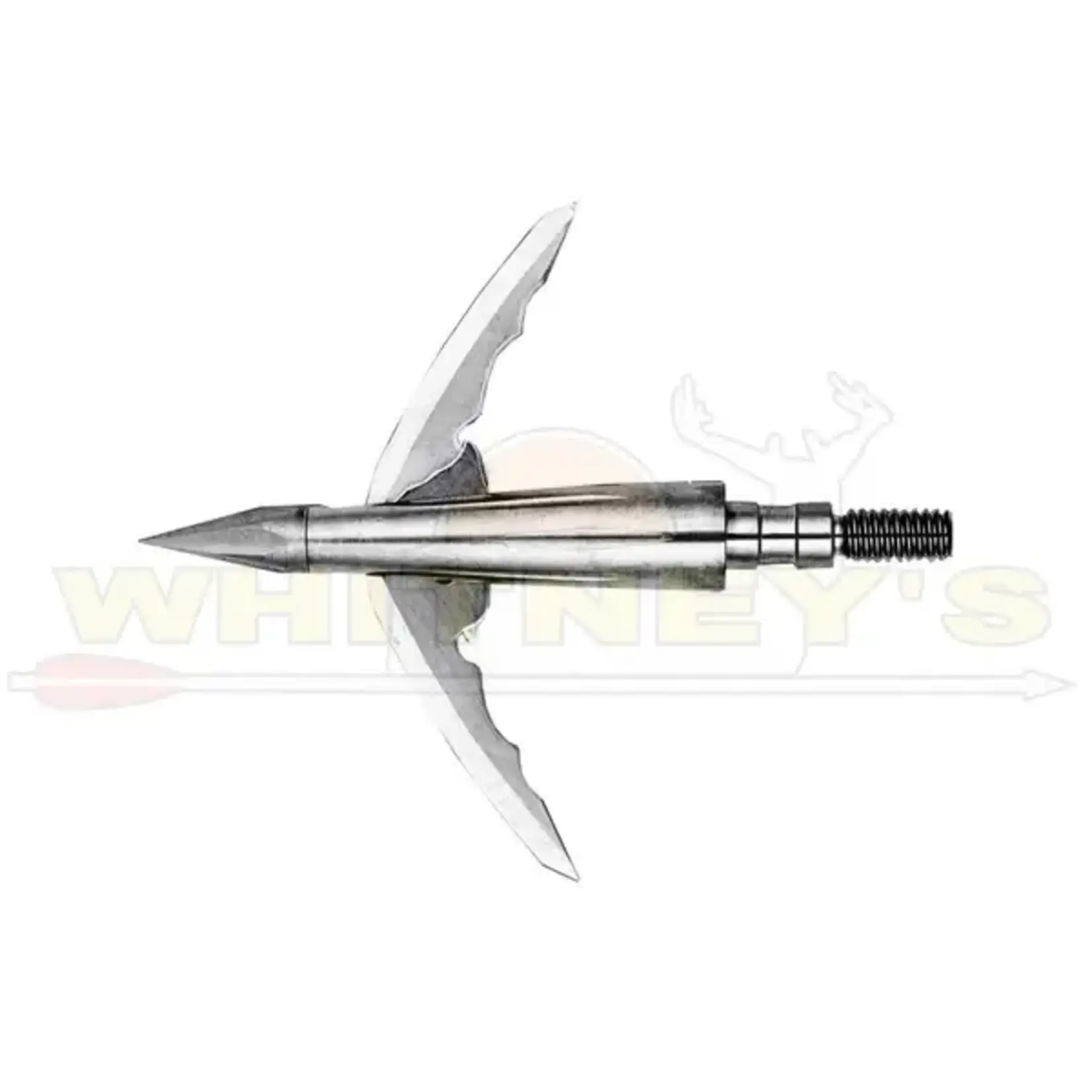 Bowmar Archery Bowmar Beast Titanium-Steel Hybrid 2" 100gr. Broadheads, 3PK