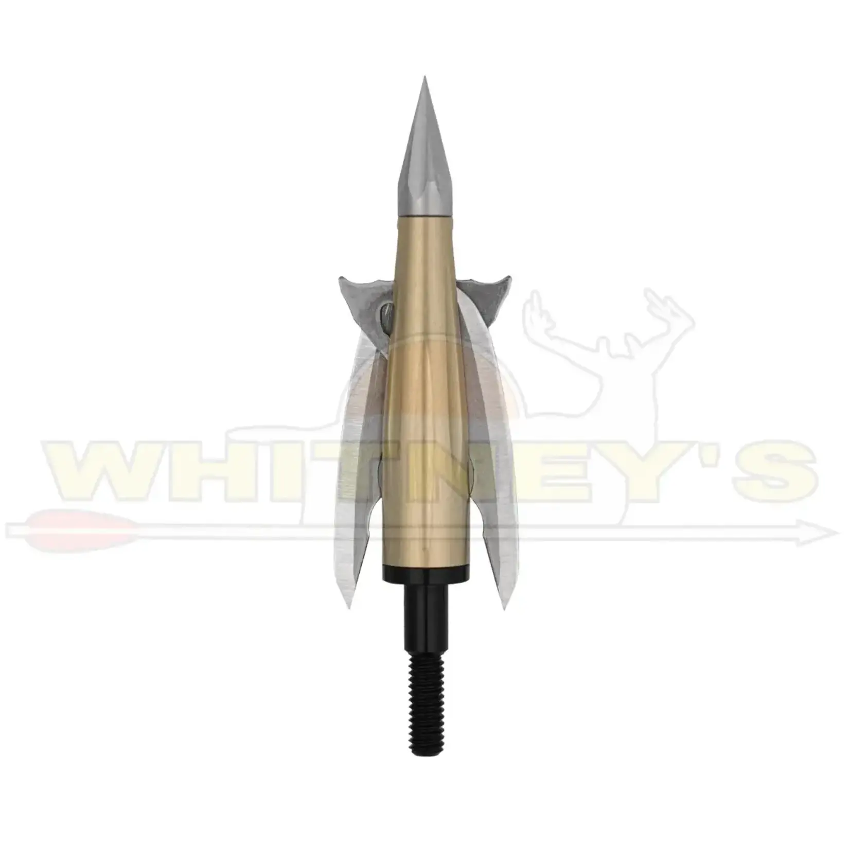 Bowmar Archery Bowmar Beast 2-Blade 2.3" 100gr. Broadheads, 2PK