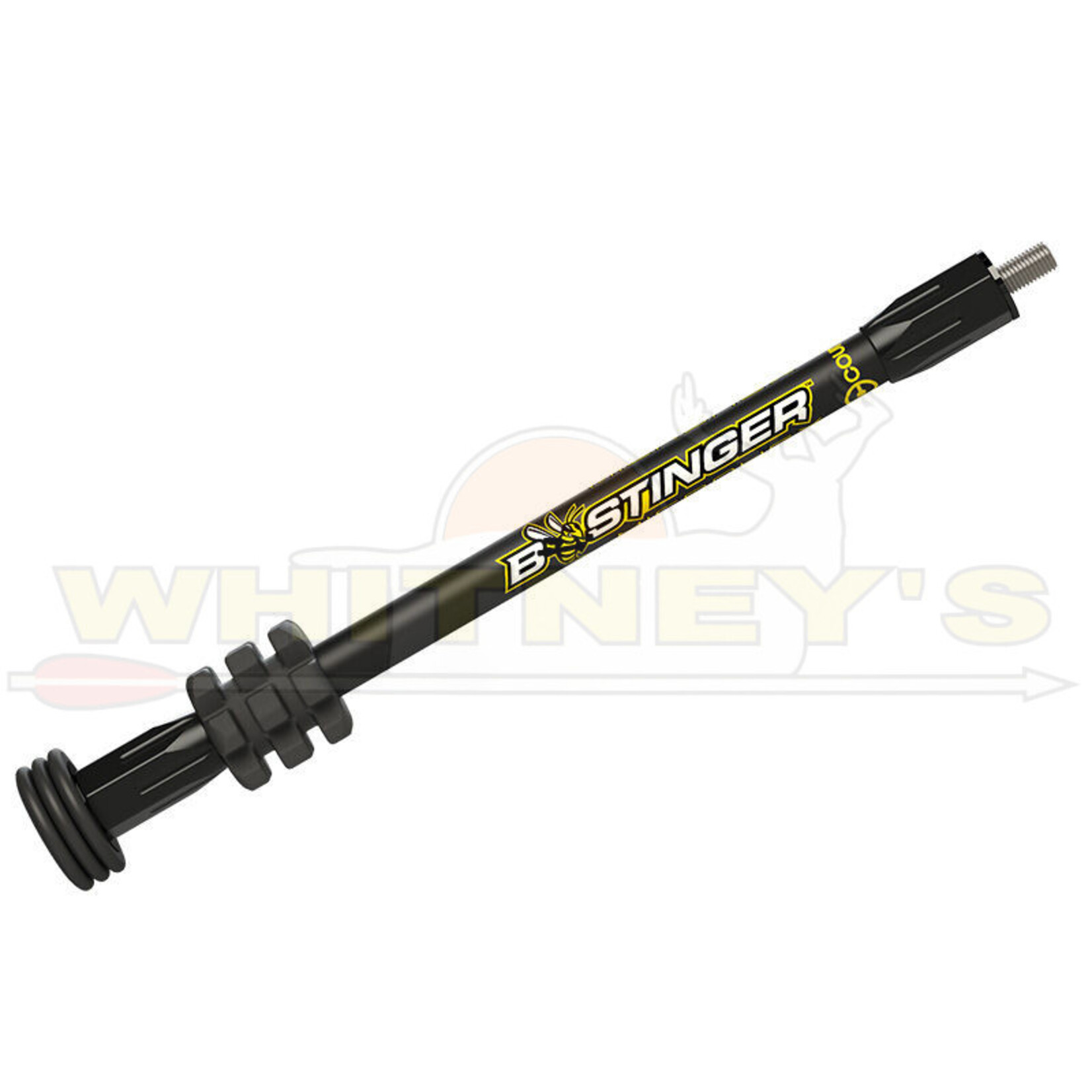 Bee Stinger Bee Stinger Microhex Stabilizer , 6in, Black, MHX06MB