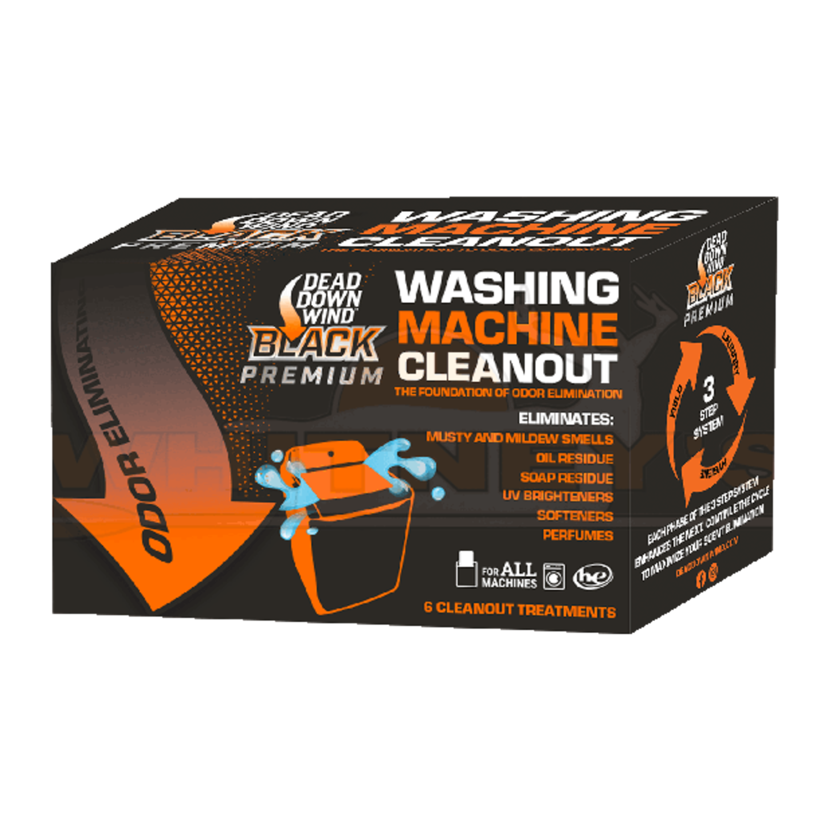 Dead Down Wind, LLC Dead Down Wind BLACK Premium Washing Machine Cleanout- 117500