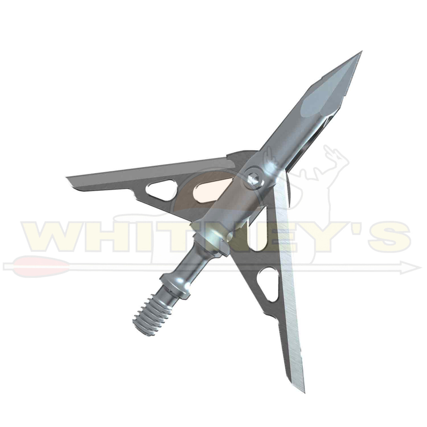 G5 G5 T2 Crossbow 100gr. 2-Blade Broadheads, 3PK- 745