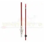 Cajun Archery Cajun Fiberglass Arrow W/ 4 Barb Stinger- ABF24LSA
