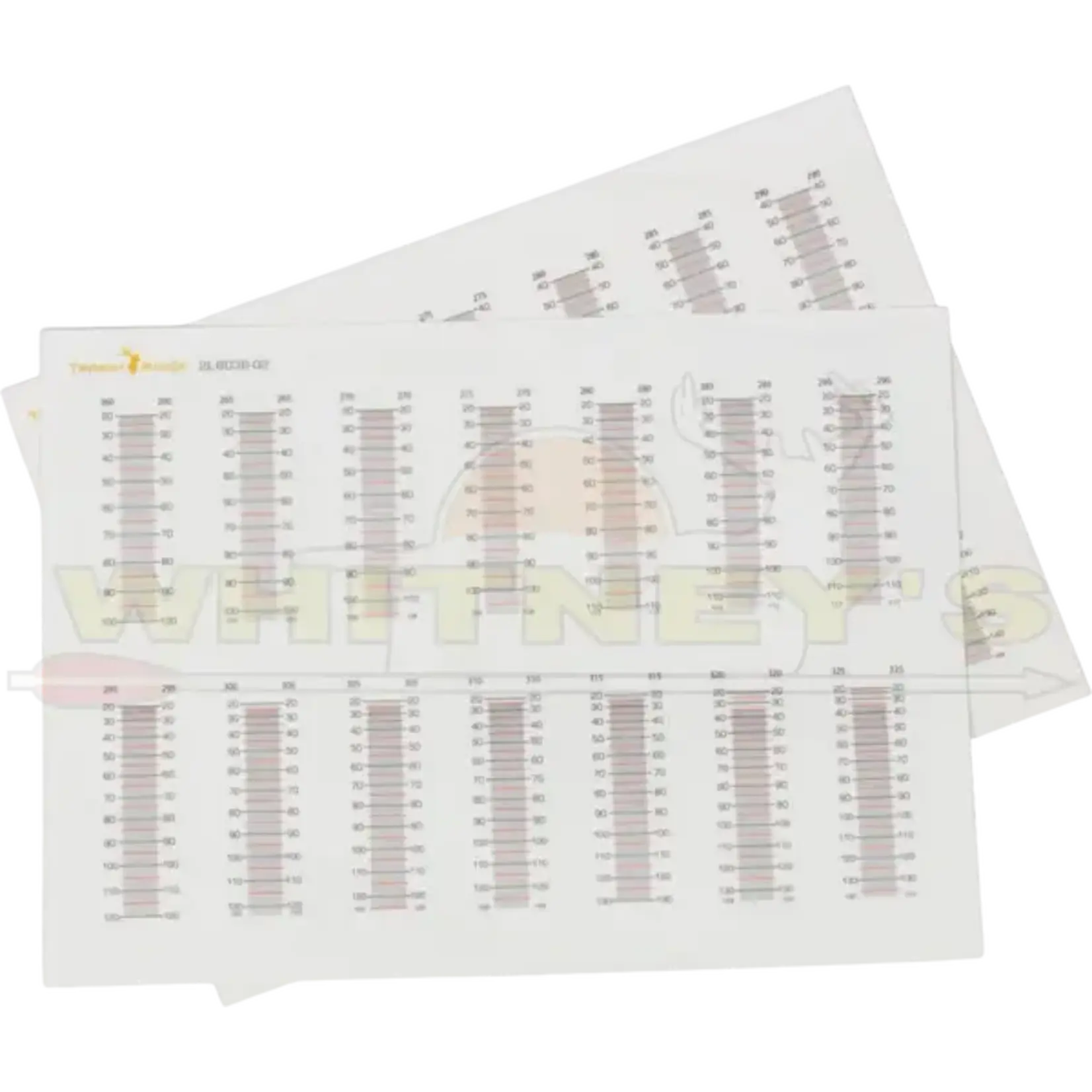 Bear Archery Trophy Ridge Sight Tapes, RH