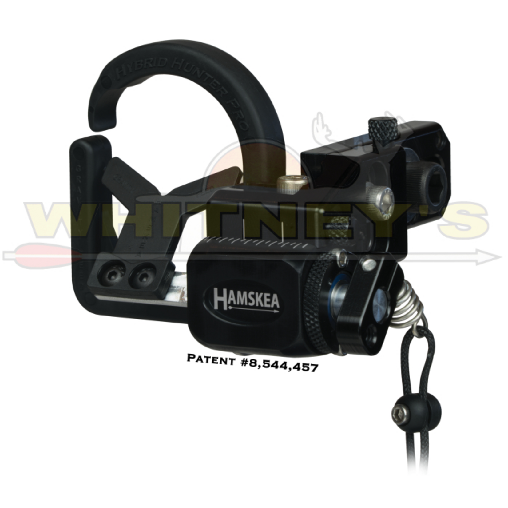 Hamskea Archery Solutions Hamskea Hybrid Hunter Micro-Tune Rest, Black