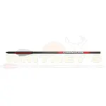 Black Eagle Black Eagle Carnivore 2.5" Shield Cut .003 Arrows, 6PK