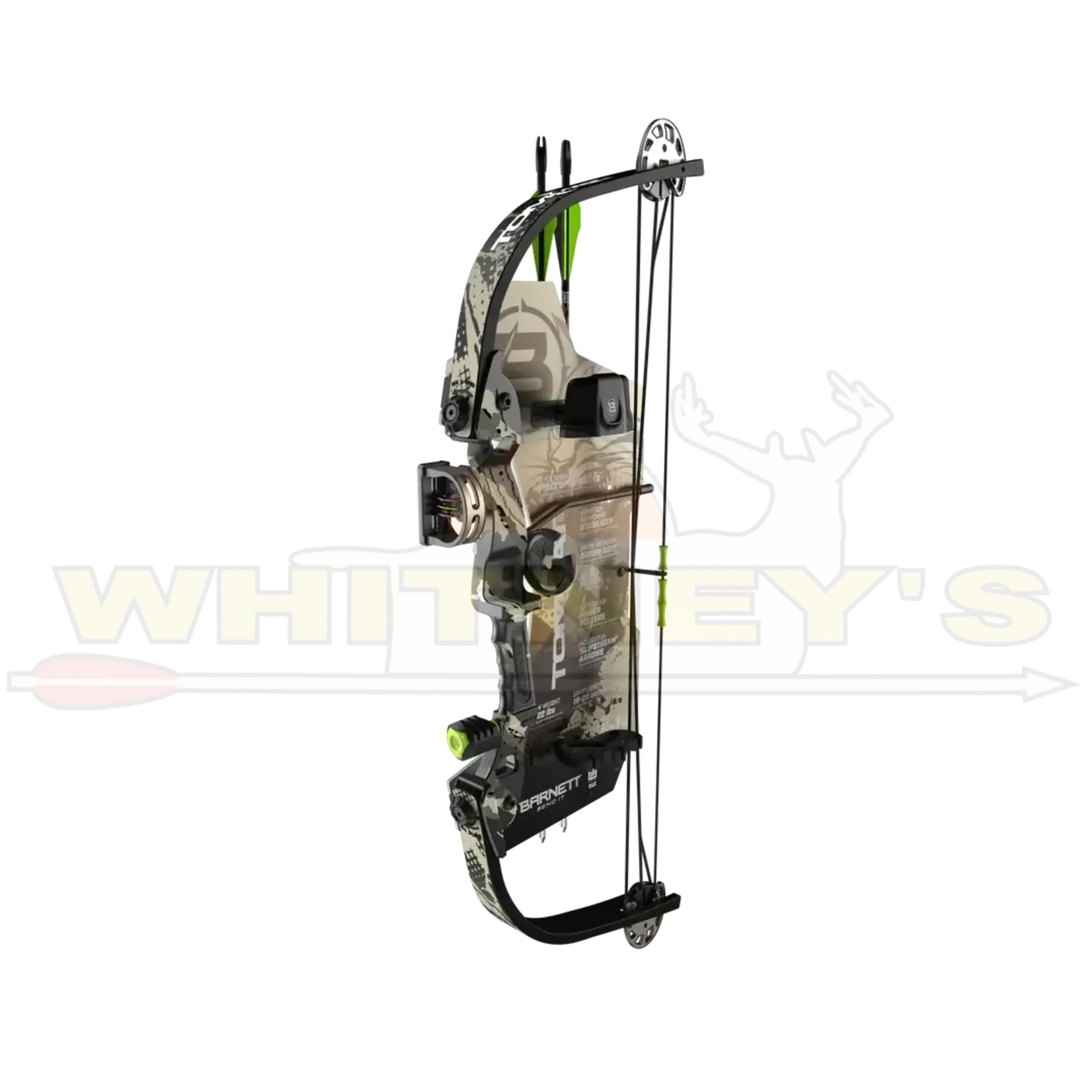 Barnett Outdoors LLC Barnett Tomcat Compound Youth Bow, Camo- BAR30017