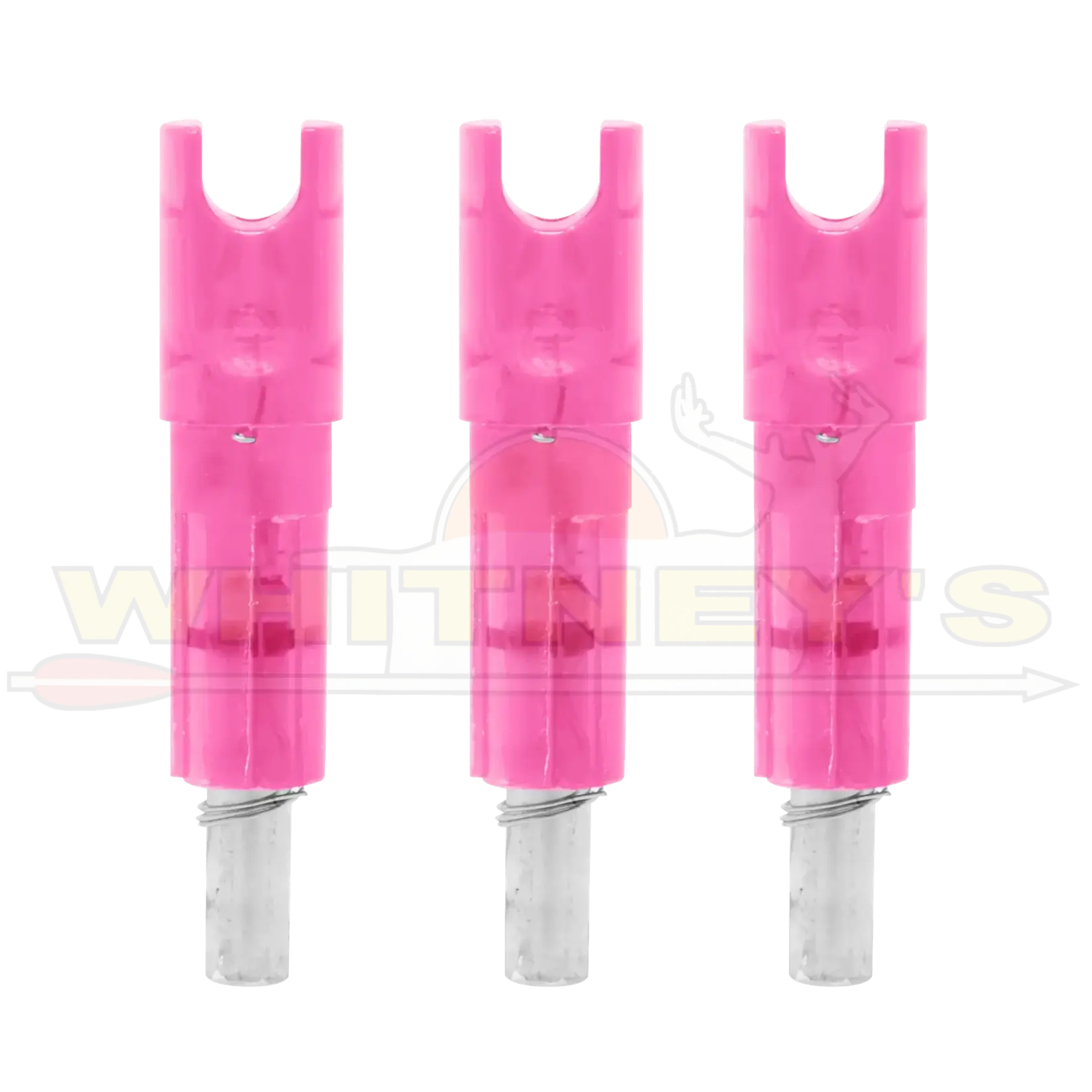 Burt Coyote Co., Inc. Burt Coyote Lumenok HD Pink Capture Nock For Parker Bolts - .300 ID