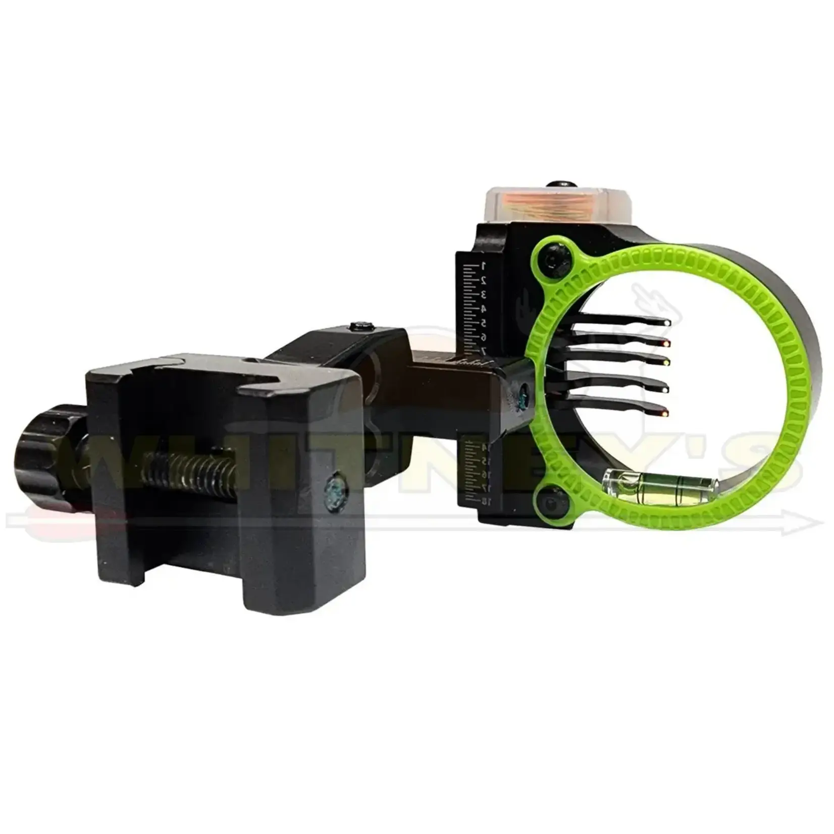 Black Gold Inc. Black Gold Rush 5-Pin .019 Quick Link w/o 3rd Axis Sight, Black