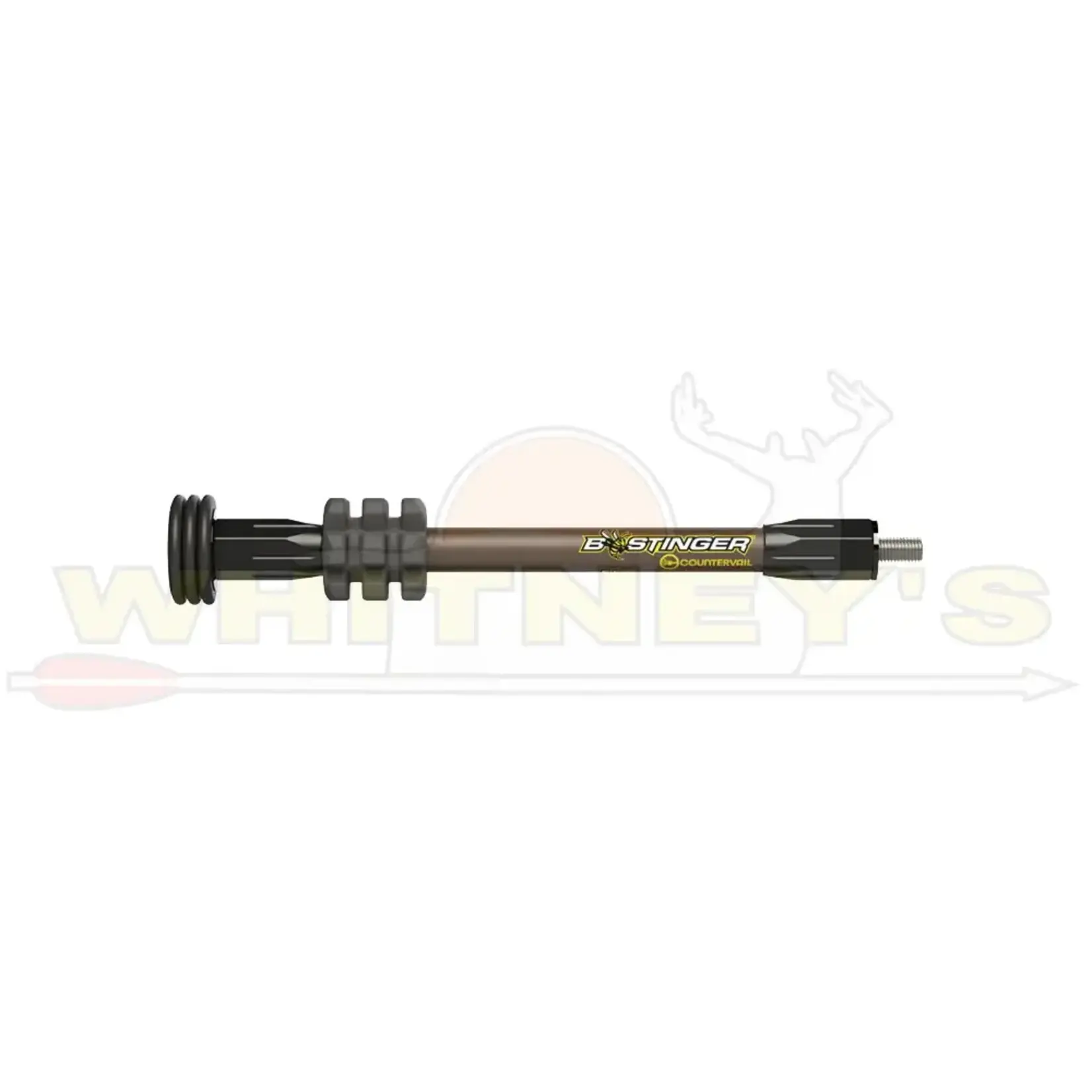 Bee Stinger Bee Stinger Microhex 12" Stabilizer, Brown- MHX12BR