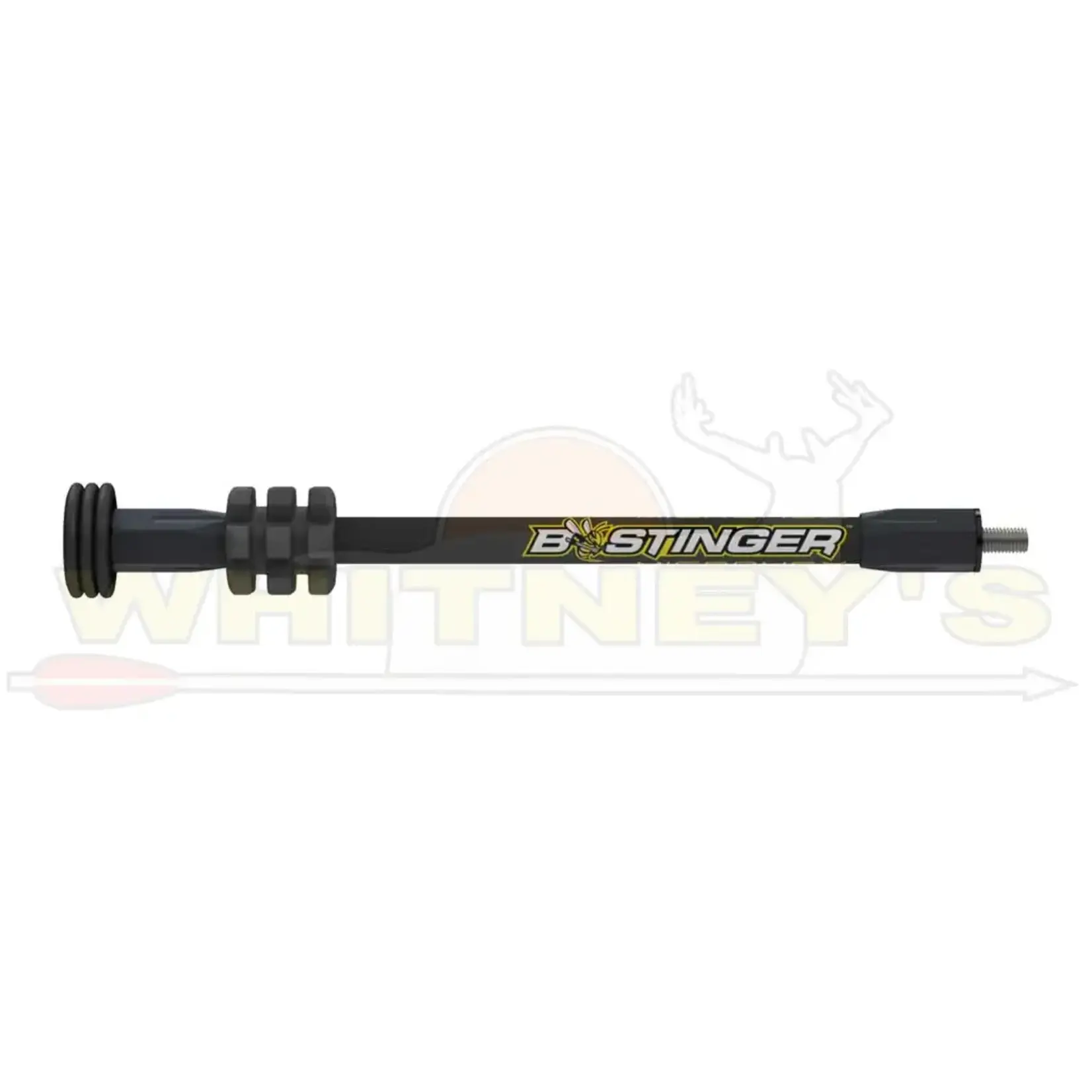 Bee Stinger Bee Stinger Microhex 12" Stabilizer, Matte Black- MHX12MB