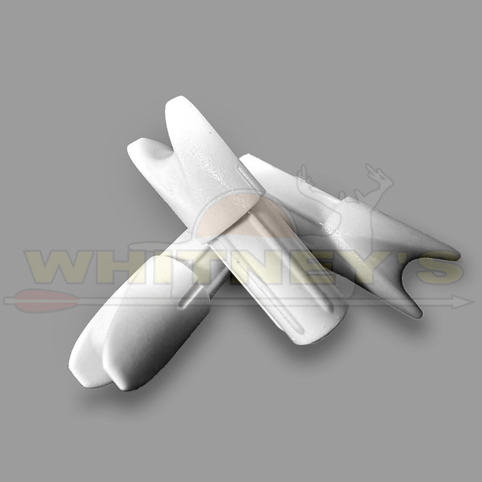 Killer Instinct Killer Instinct Hypr-V V-Track White Nock, Dozen- 3060-N