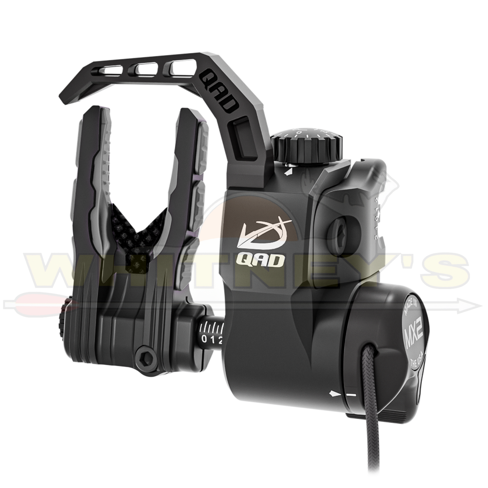Quality Archery Design Quality Archery Design Ultrarest Integrate QAD MX2 Rest, Black