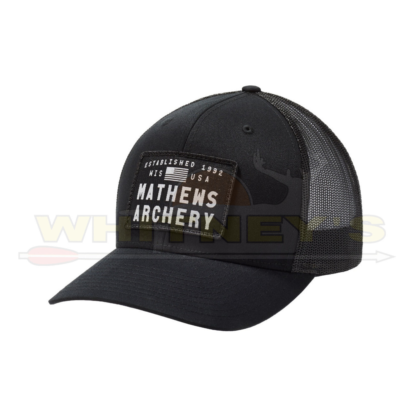 Mathews Apparel Mathews Advocate Black Cap (Blackout)- 70323