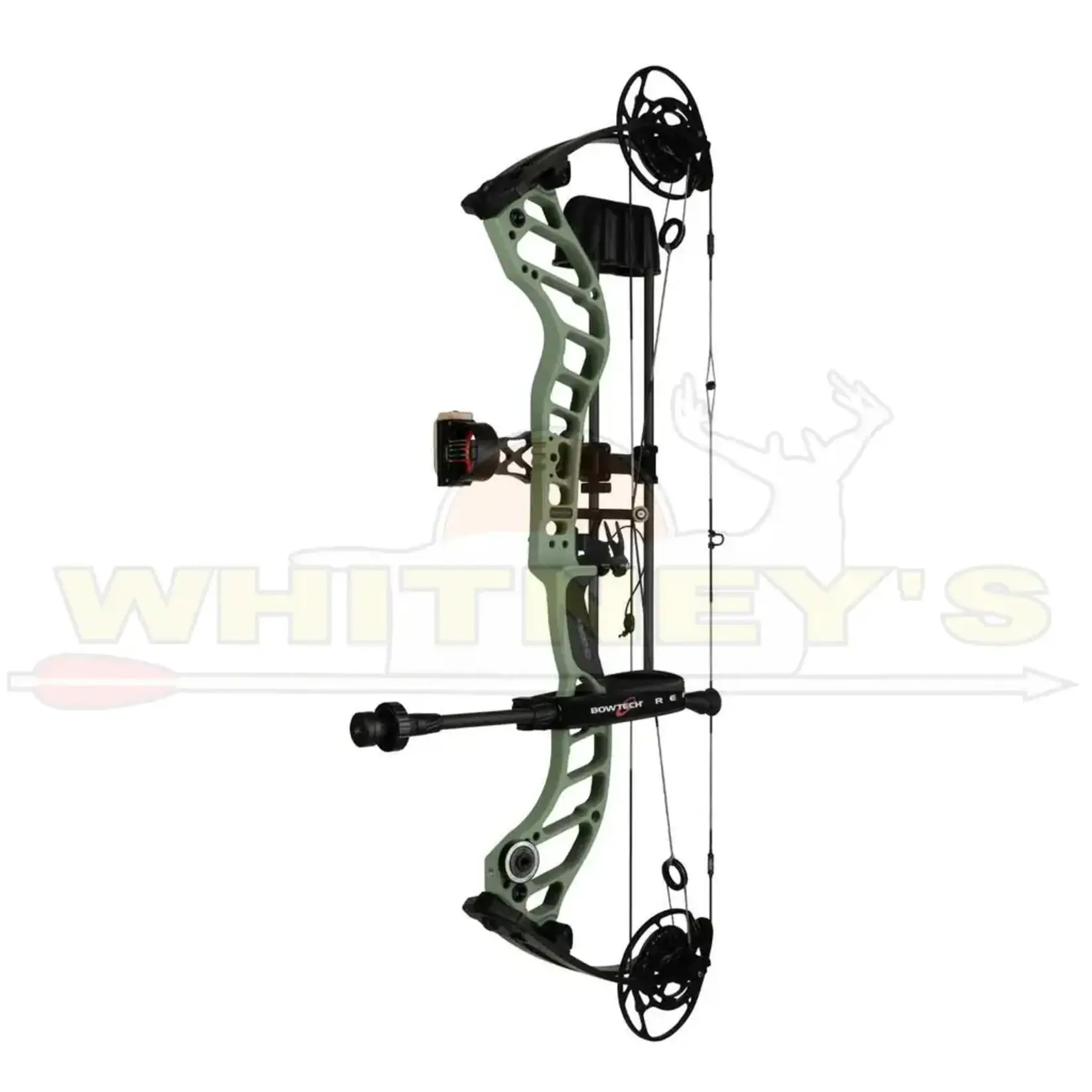 BowTech Bowtech Ascend RH/60# w/ DLX Kit, OD Green