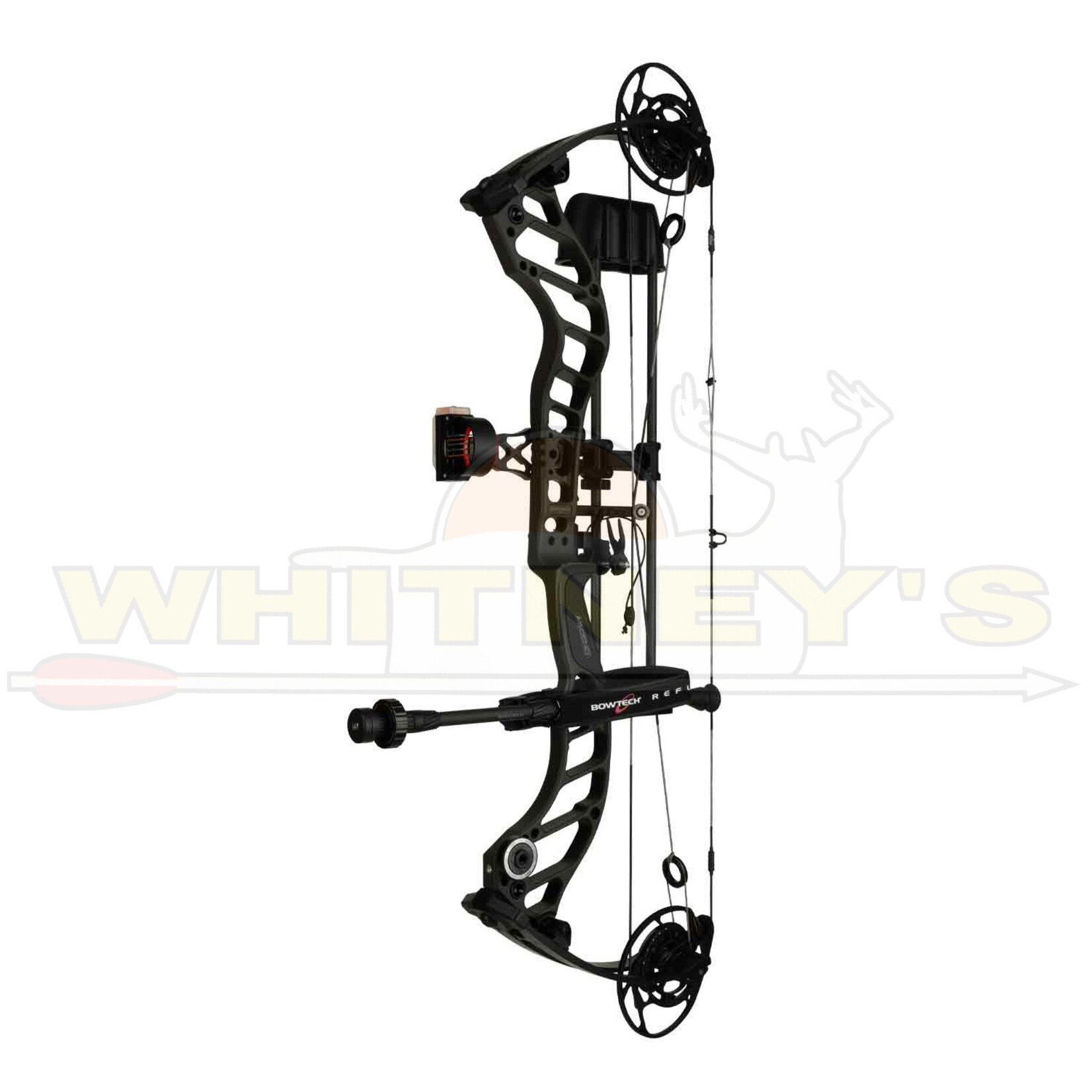 BowTech Bowtech Ascend RH/60# w/ DLX Kit, Stealth Grey