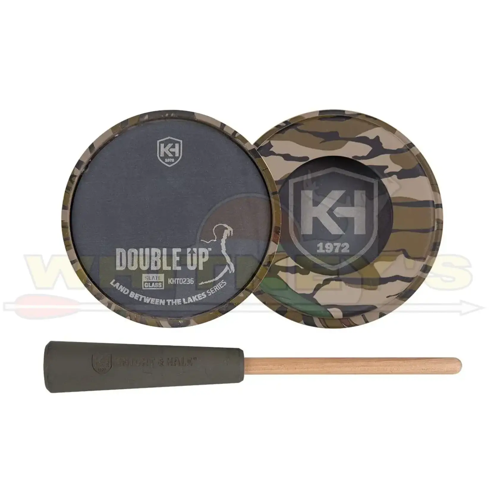Knight & Hale Knight & Hale Double Up Pot Call Slate/Glass