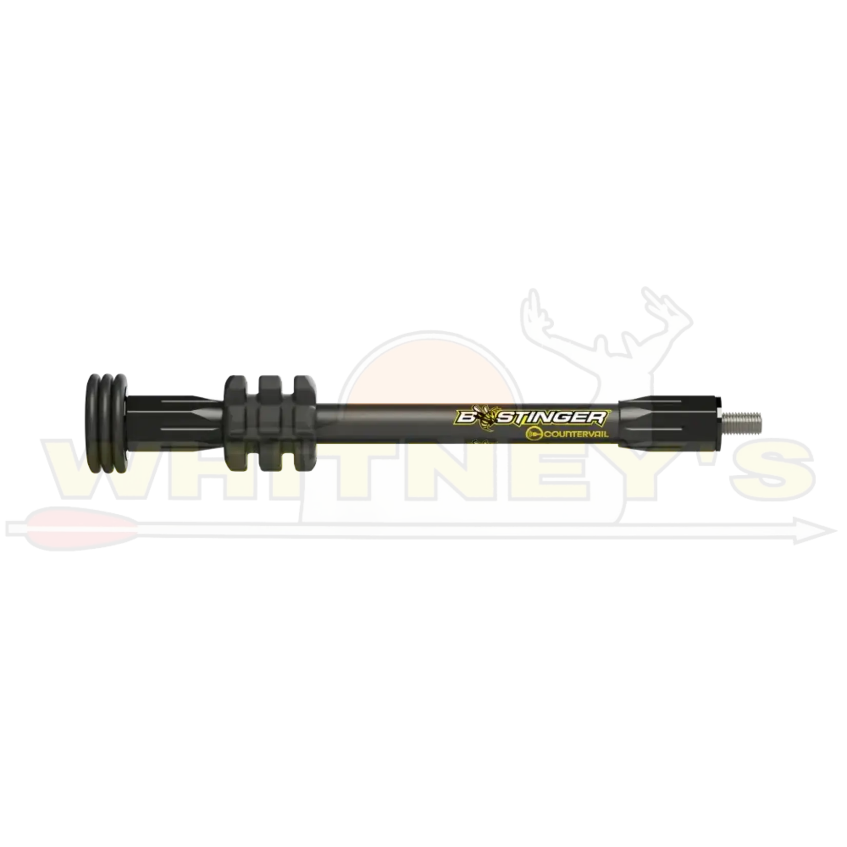 Bee Stinger Bee Stinger Microhex 8" Stabilizer, Matte Black- MHX08MB