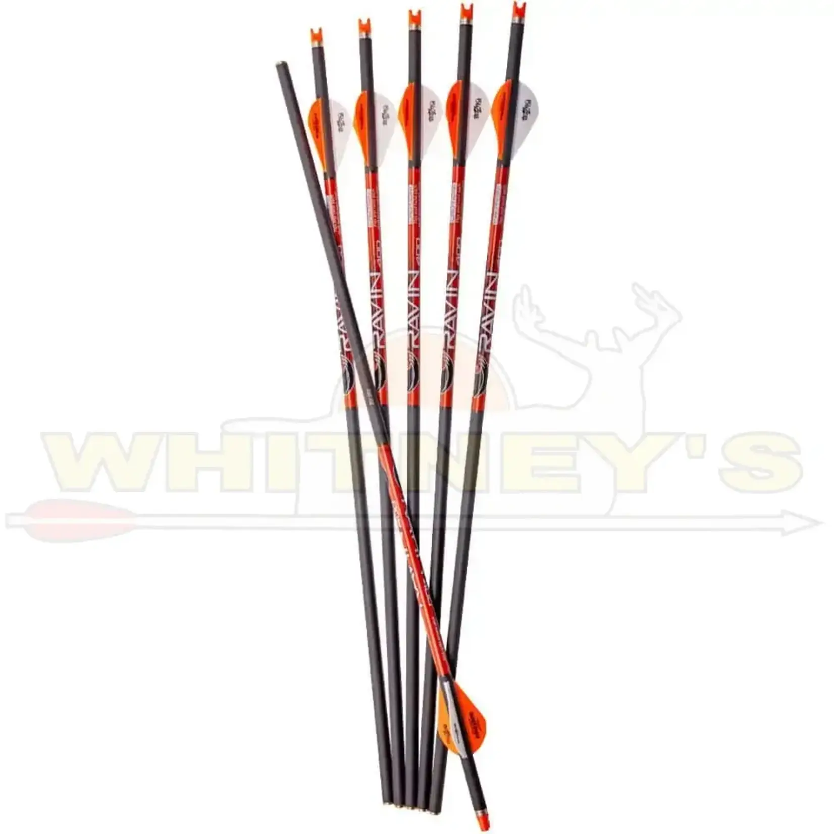 Ravin Crossbows LLC Ravin Crossbow Bolts W/Orange Nocks .003, 6 PK- R138