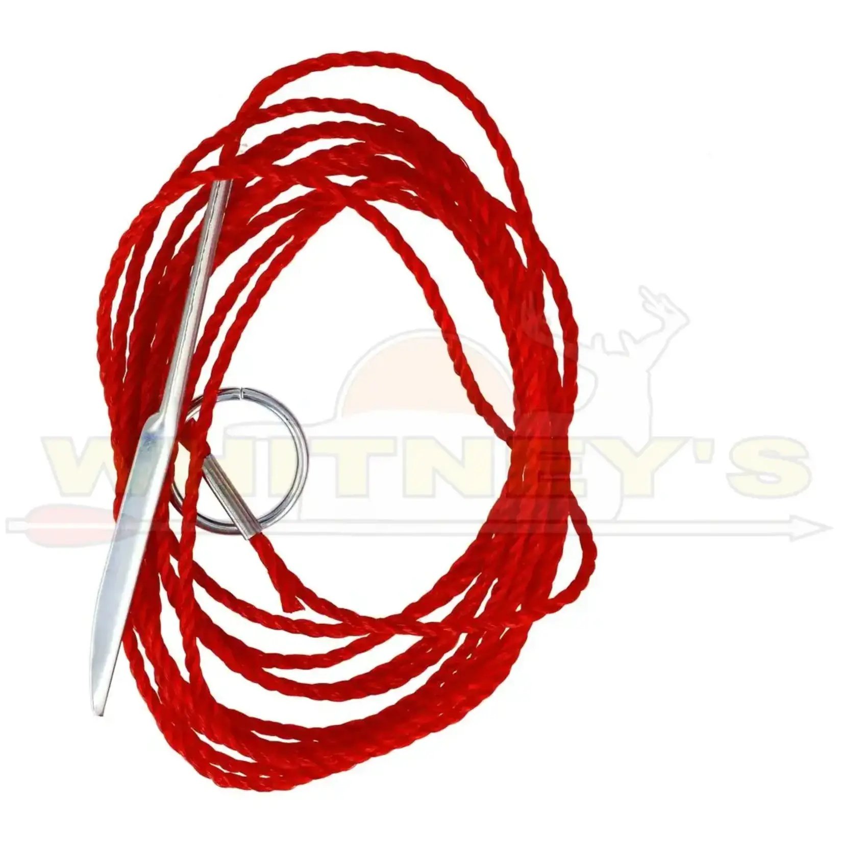 Eagle Claw Eagle Claw 9" Poly Stringer, Red- 04300-002