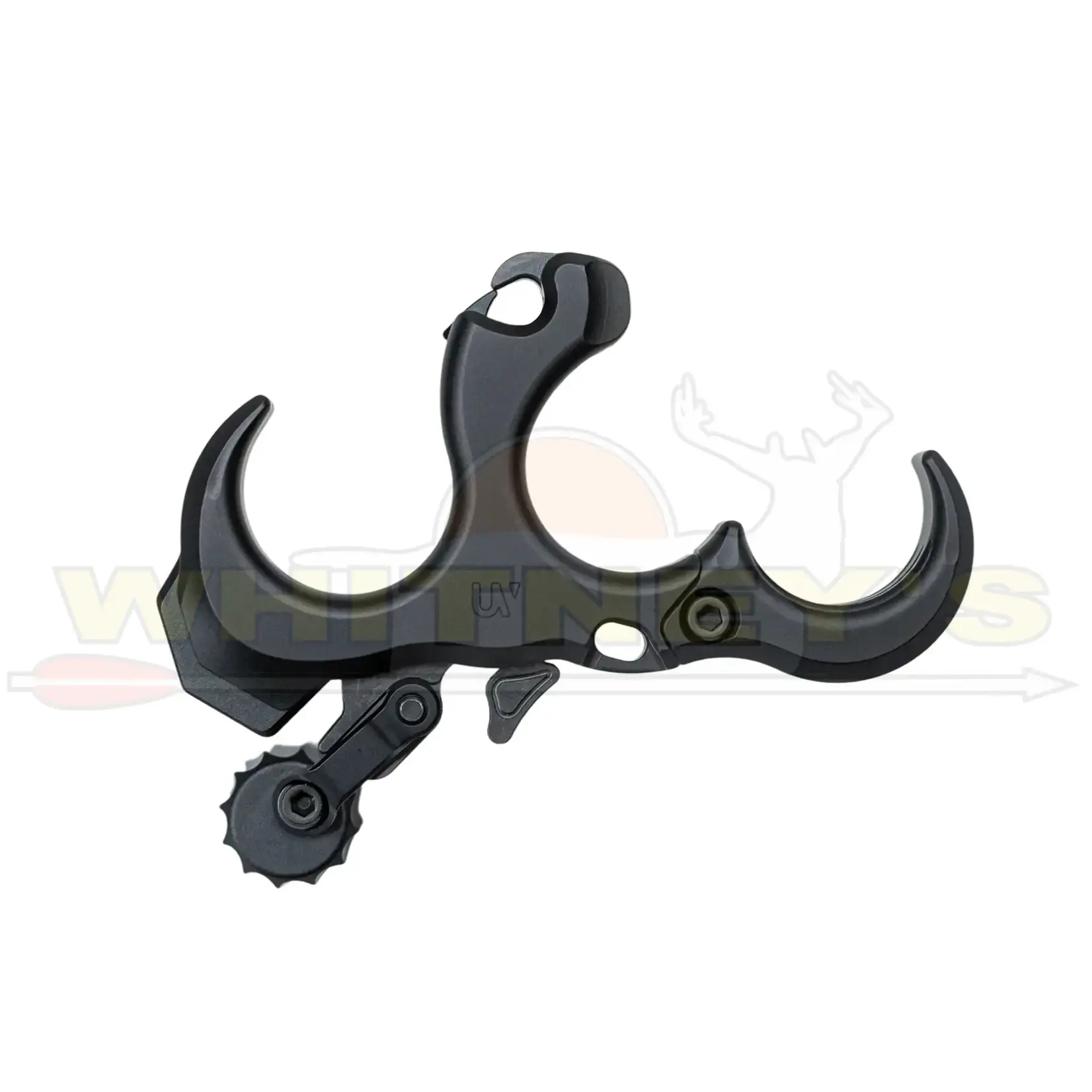 Ultraview Archery, Inc. Ultraview UV Button 2 XL Release- Matte Black Aluminum
