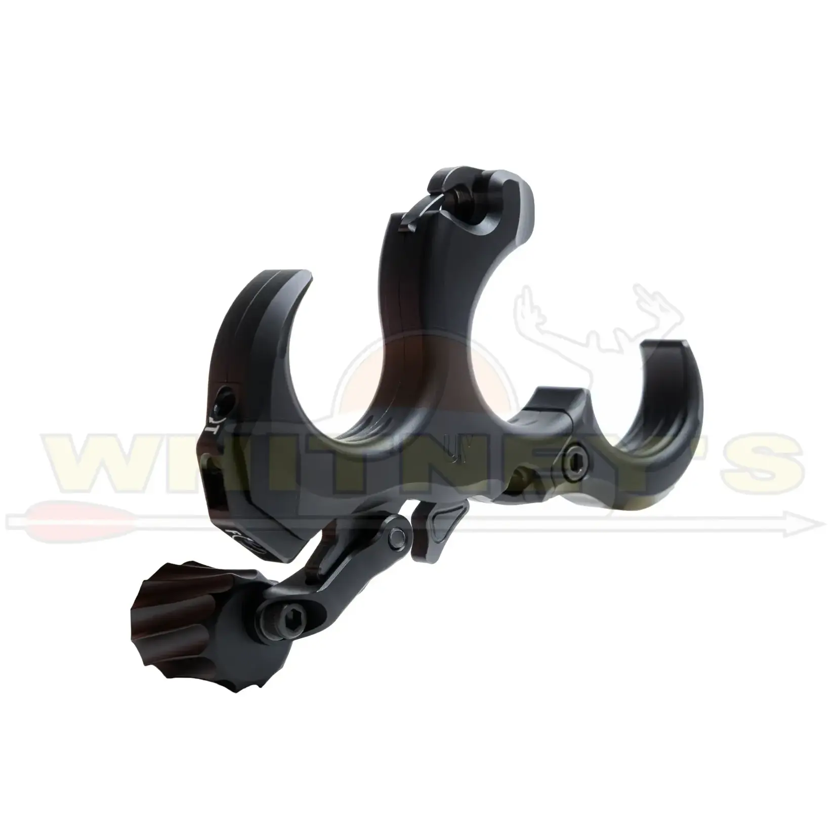 Ultraview Archery, Inc. Ultraview UV Button 2 Standard Release- Matte Black Aluminum
