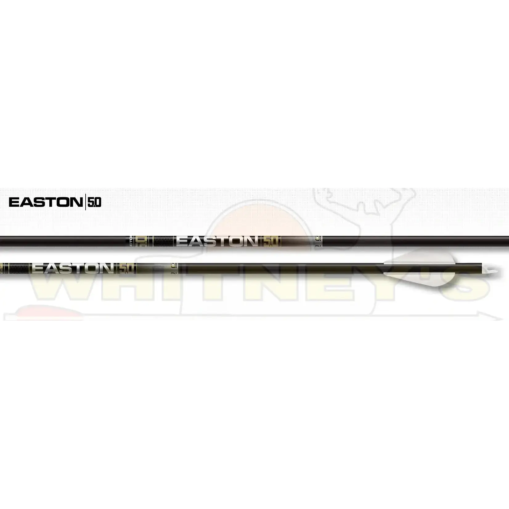 EASTON Easton 5.0 2" Blazer Vanes Arrows, 6PK