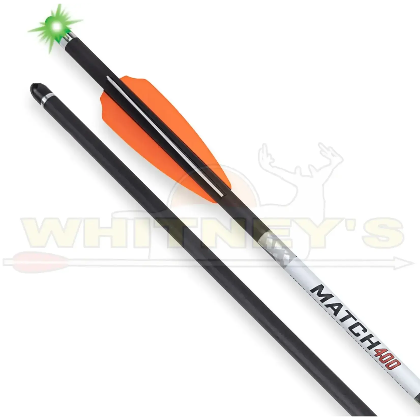 Wicked Ridge Wicked Ridge 20" Match 400 Alpha-Blaze Lighted Carbon Arrows, .004- 3PK